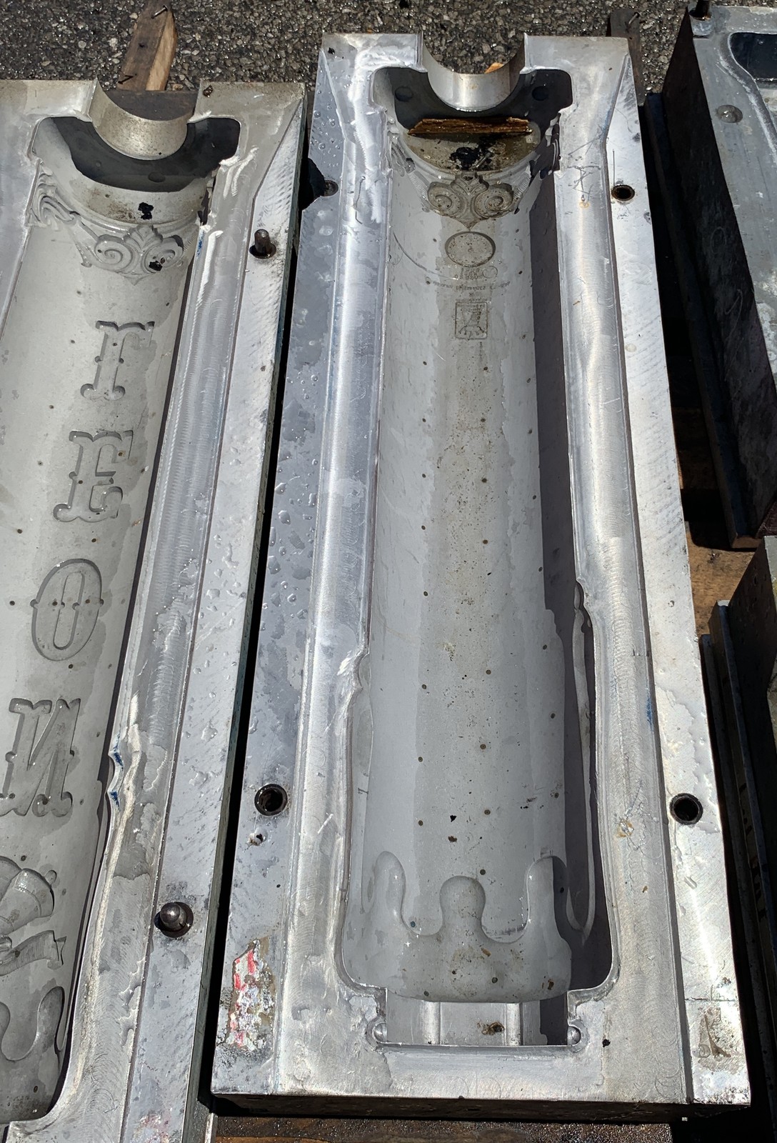 Noel Candle Christmas Blow Mold For Plastic Molds