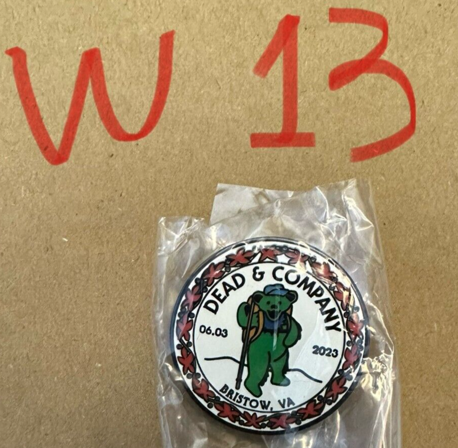 Dead And Company Pin Official 2022-2023 Tour Pin,VA/OH/IL/NY/NC/MA etc. Pick No.