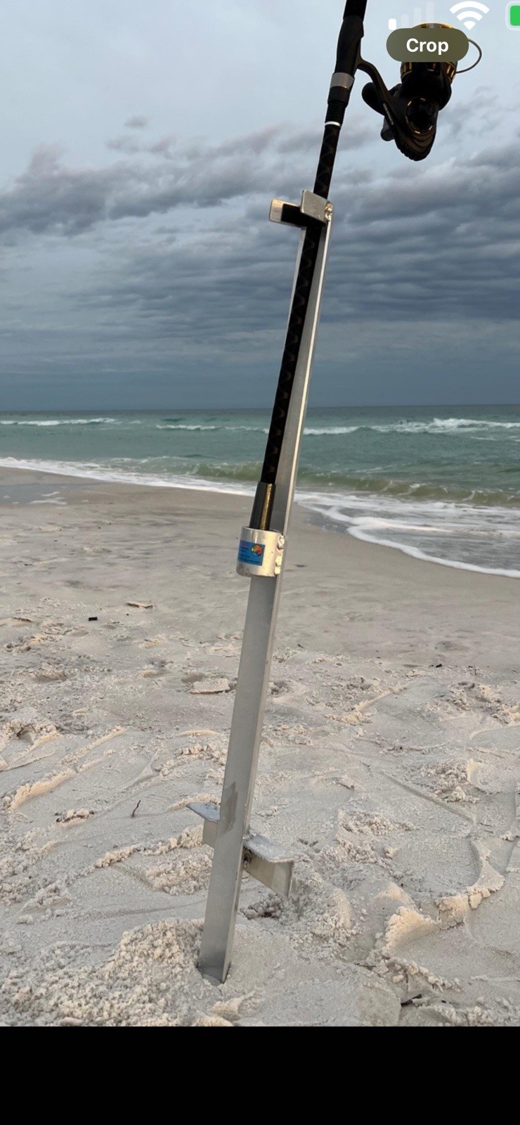 fishing rod Holder For Surf Beach / Sand Spike