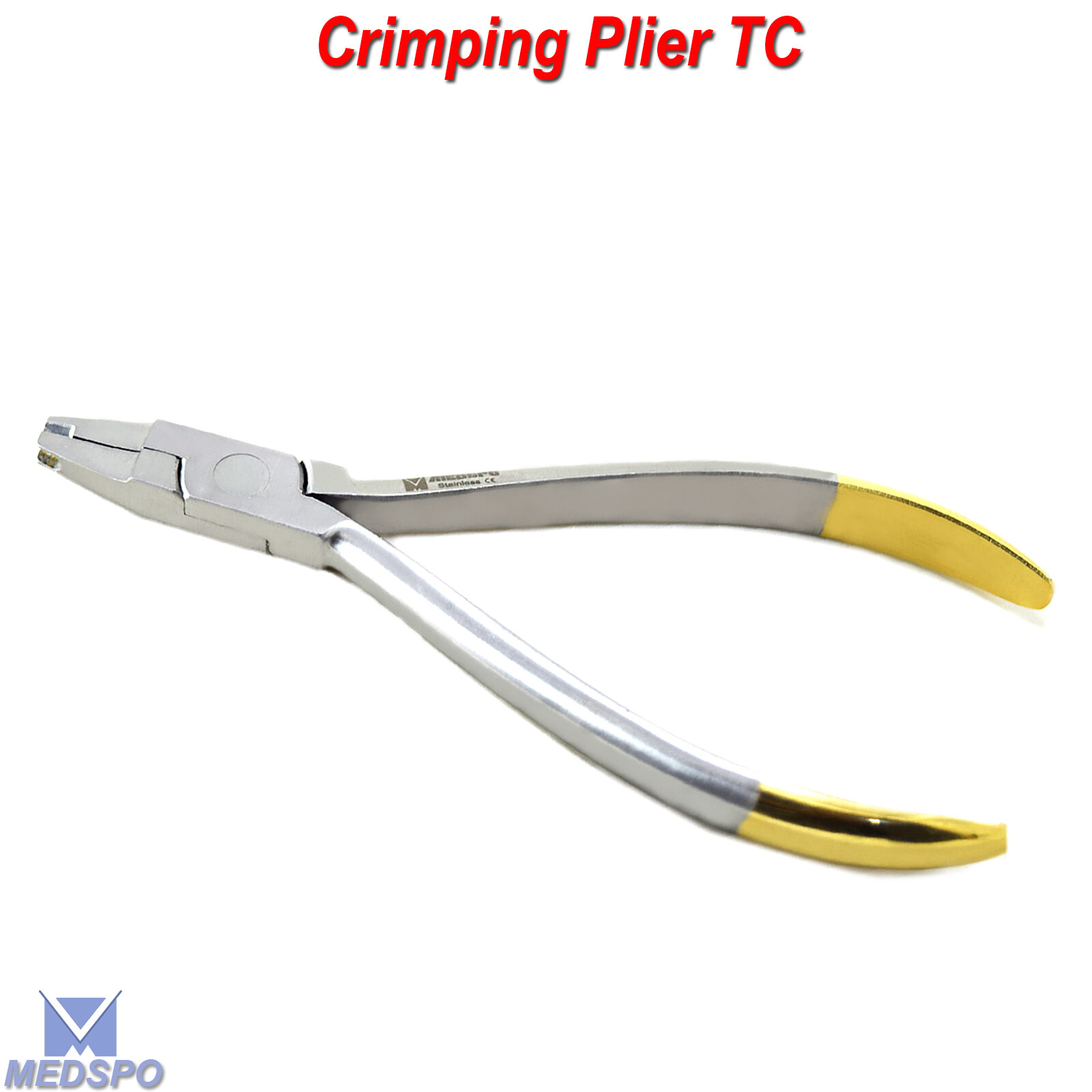 Orthodontic Crimpable Arch wire Placement Ortho Dental Hook Crimping Pliers TC