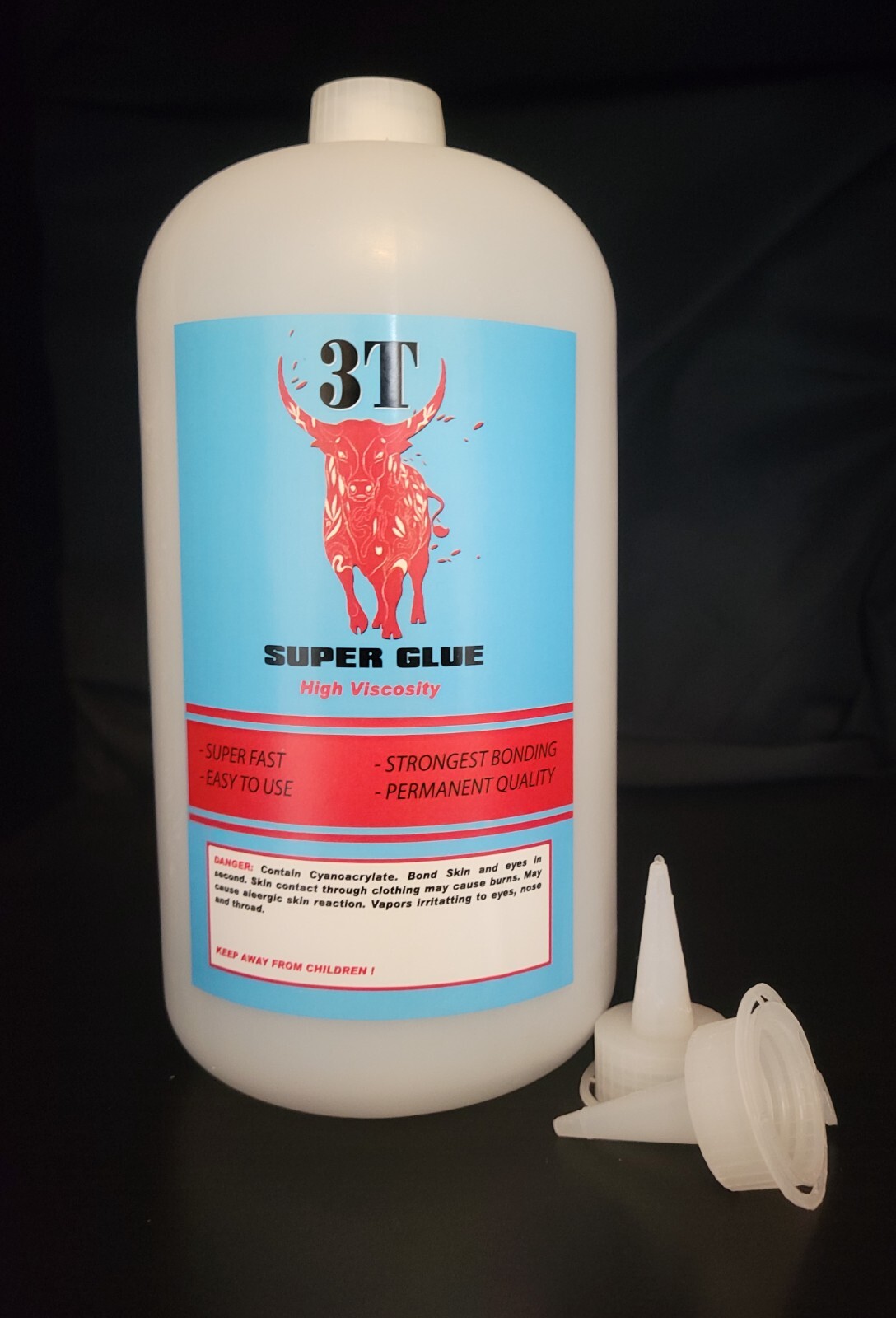 THICK CA Glue -32 oz Bottle - Super Glue Adhesive - Cyanoacrylate 1000 CPS