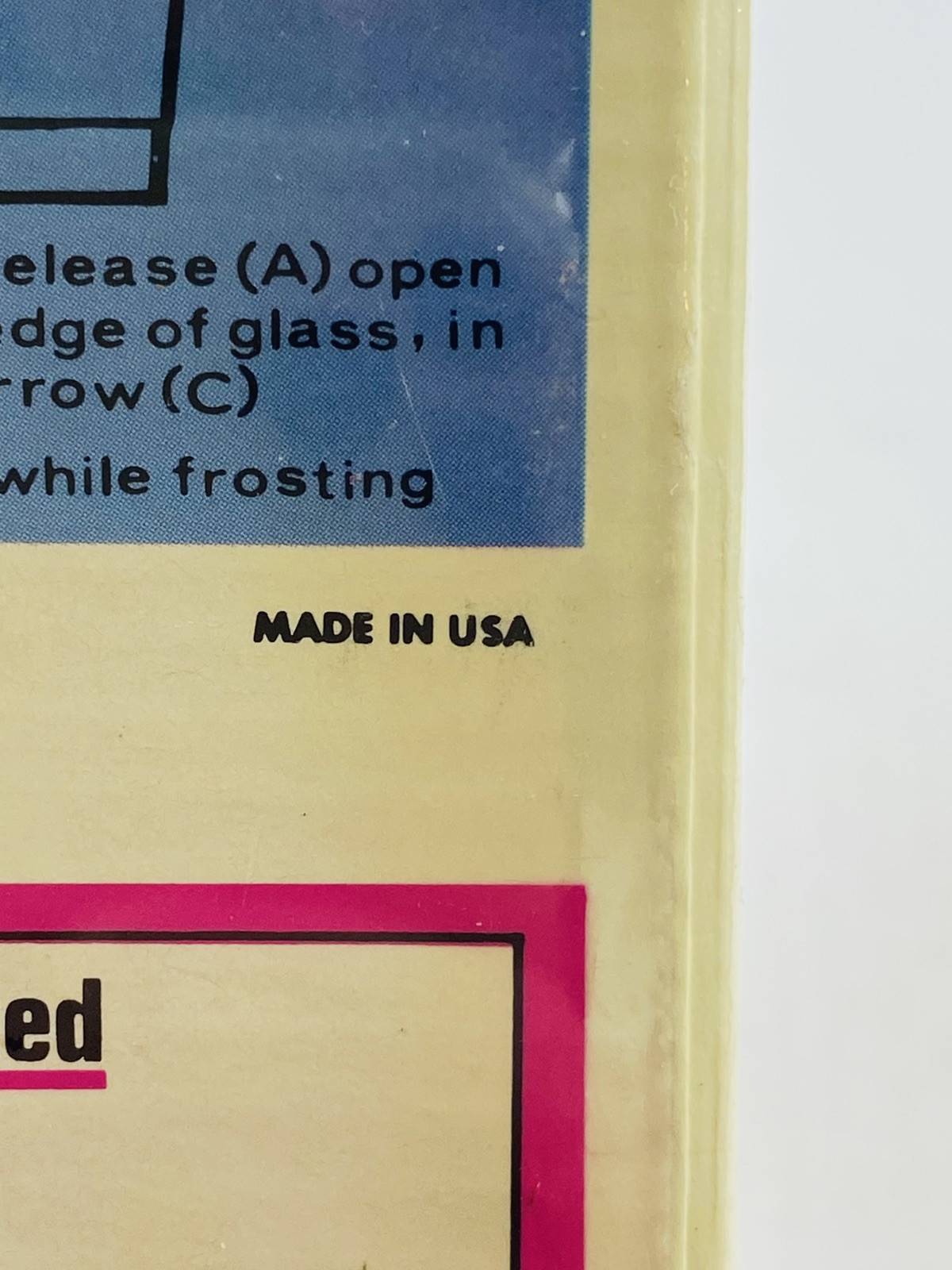 1975 VTG Glass Froster by Ronco Retro Collectible Barware NOS NEW and SEALED