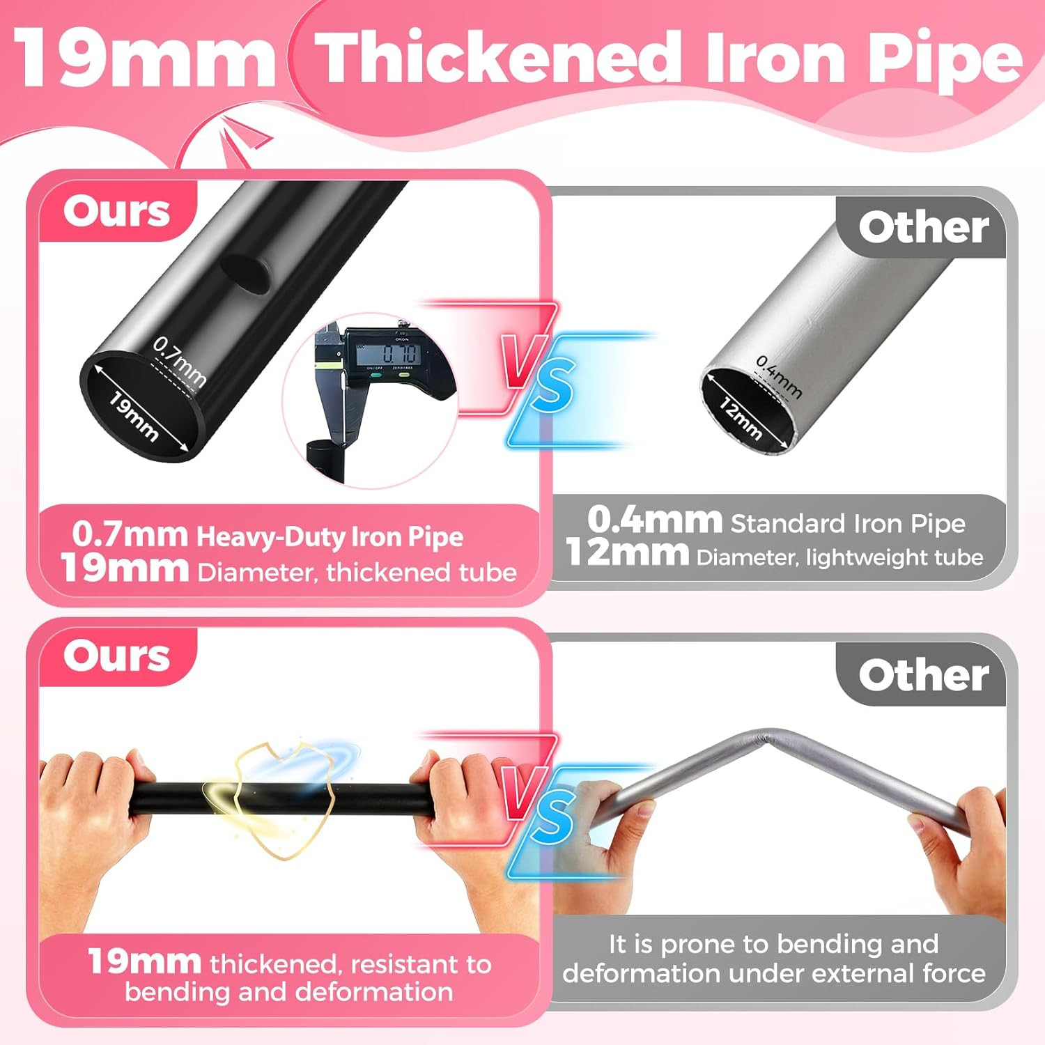 Large Metal Garden Arch Trellis,Wedding Arch. 8*7Ft. 19Mm Heavy-Duty Pipe, Arch