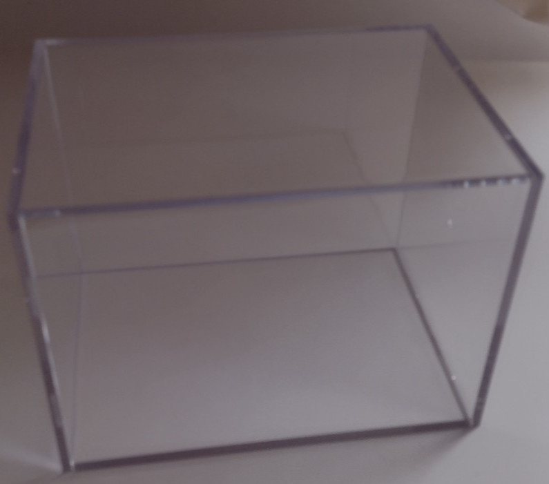 ProMold Mini Helmet 2 pc Clear Display Case 8x5.5x5.5 Stackable 5 Year UV NEW