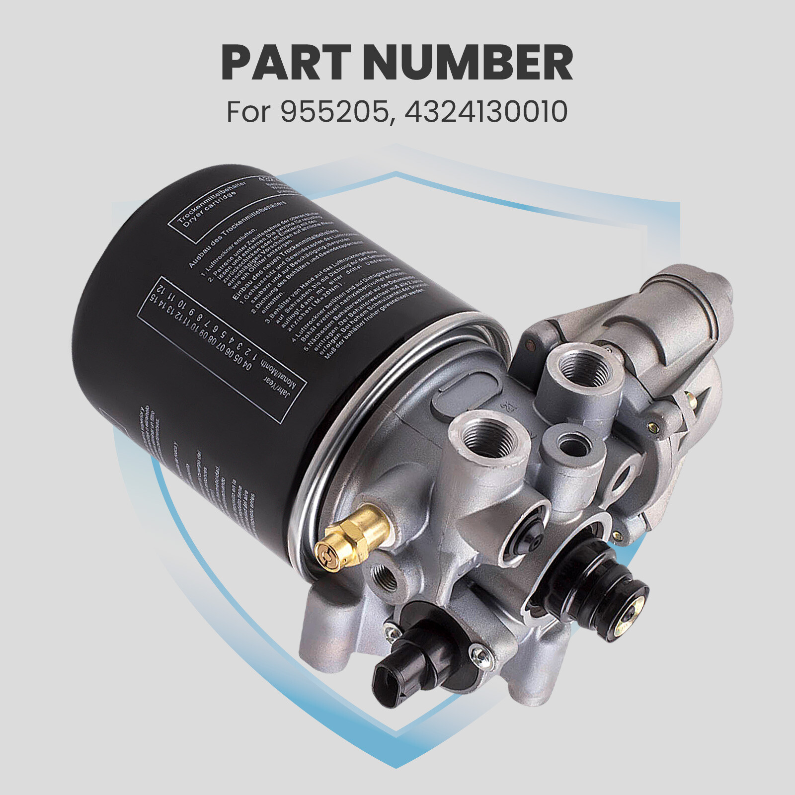 Air Dryer For System System Saver type Ref 955205 4324130010 High Quality