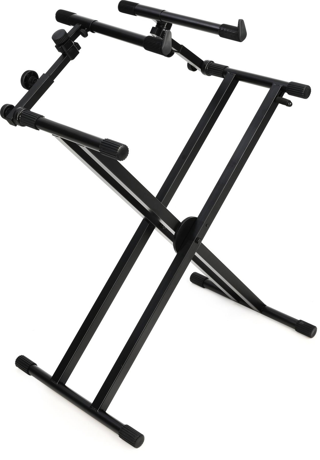 On-Stage Stands KS7292 Double-X Ergo Lok Keyboard Stand with 2nd Tier