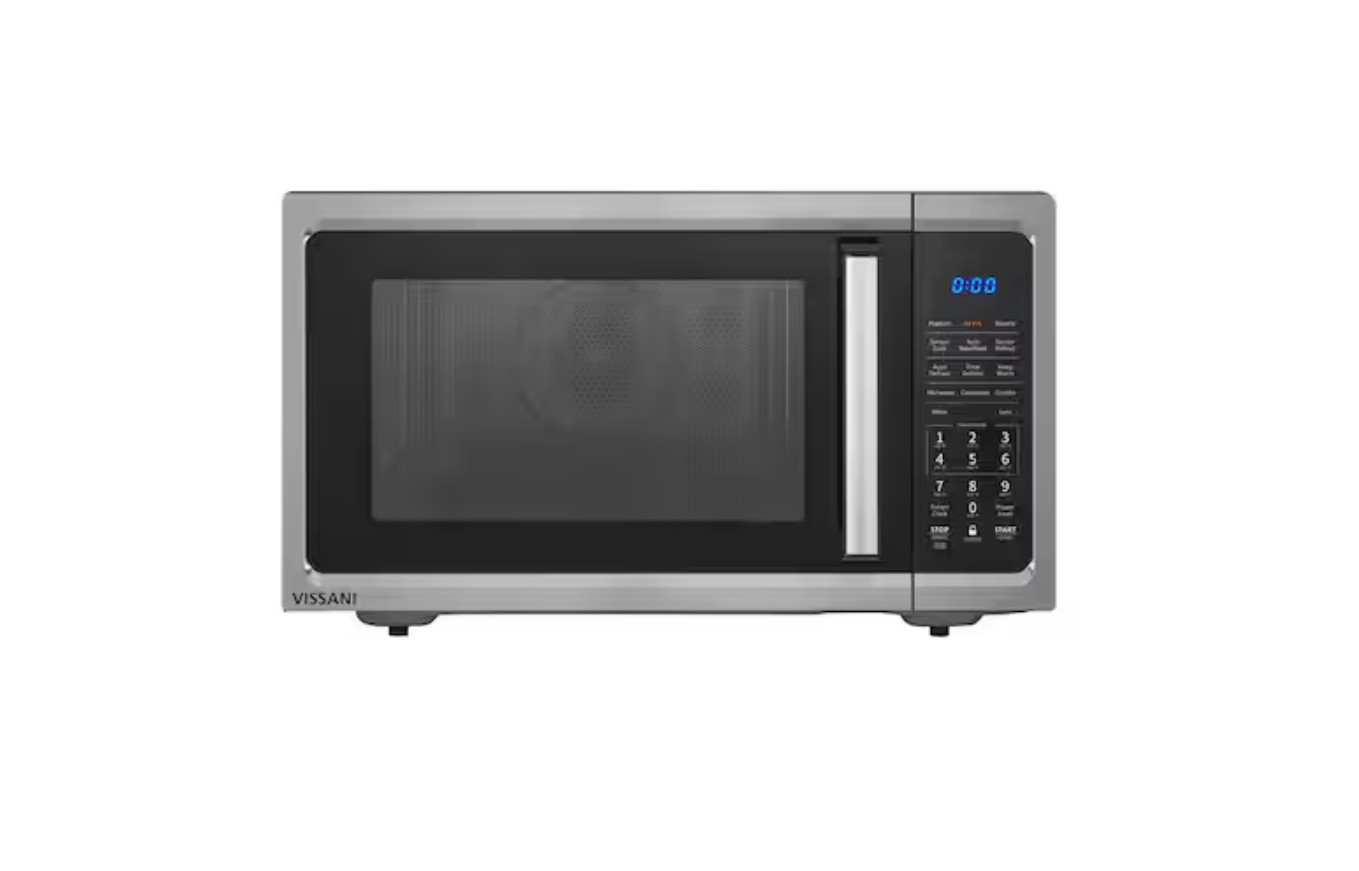 Vissani EC042A2KJCLPF 1.5 cu.ft. Countertop Microwave with Air Fry - Refurbished