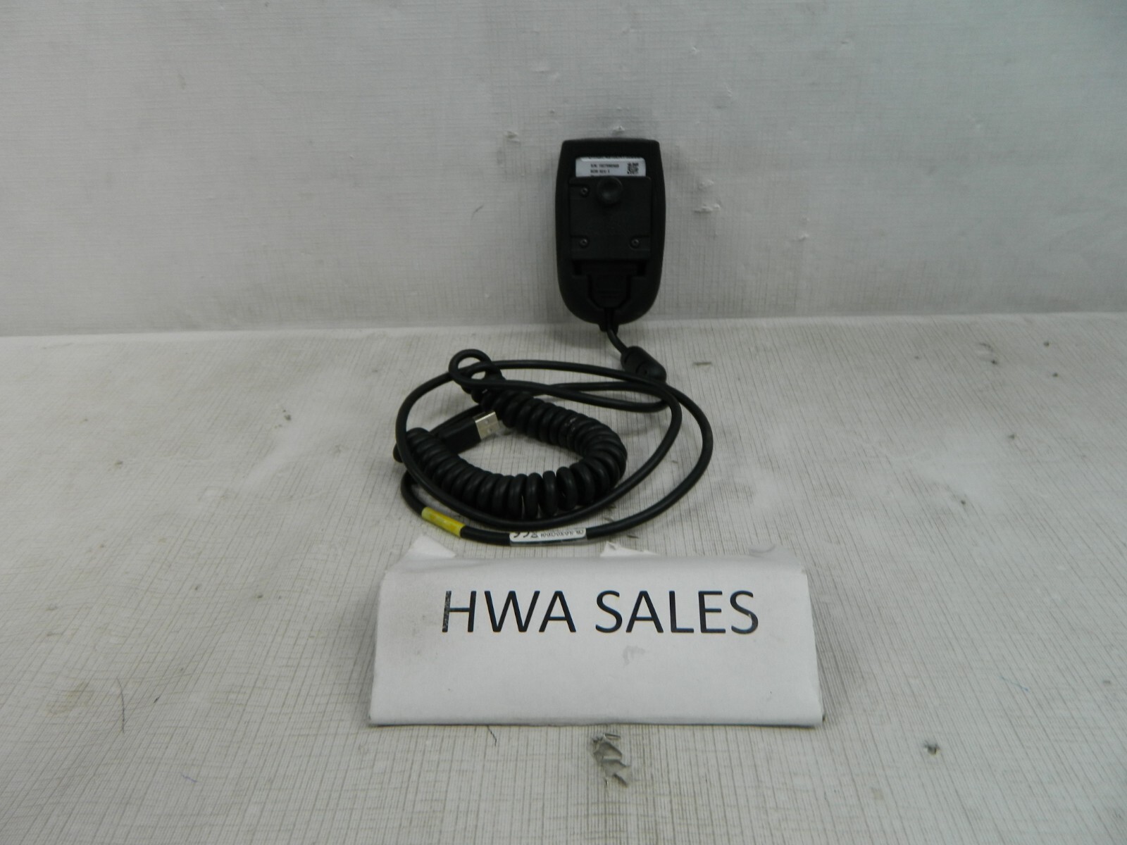 L-Tron 4910LR / 3320G Bar Code Scanner w/ USB cable, Rubber Cover & Clip TESTED