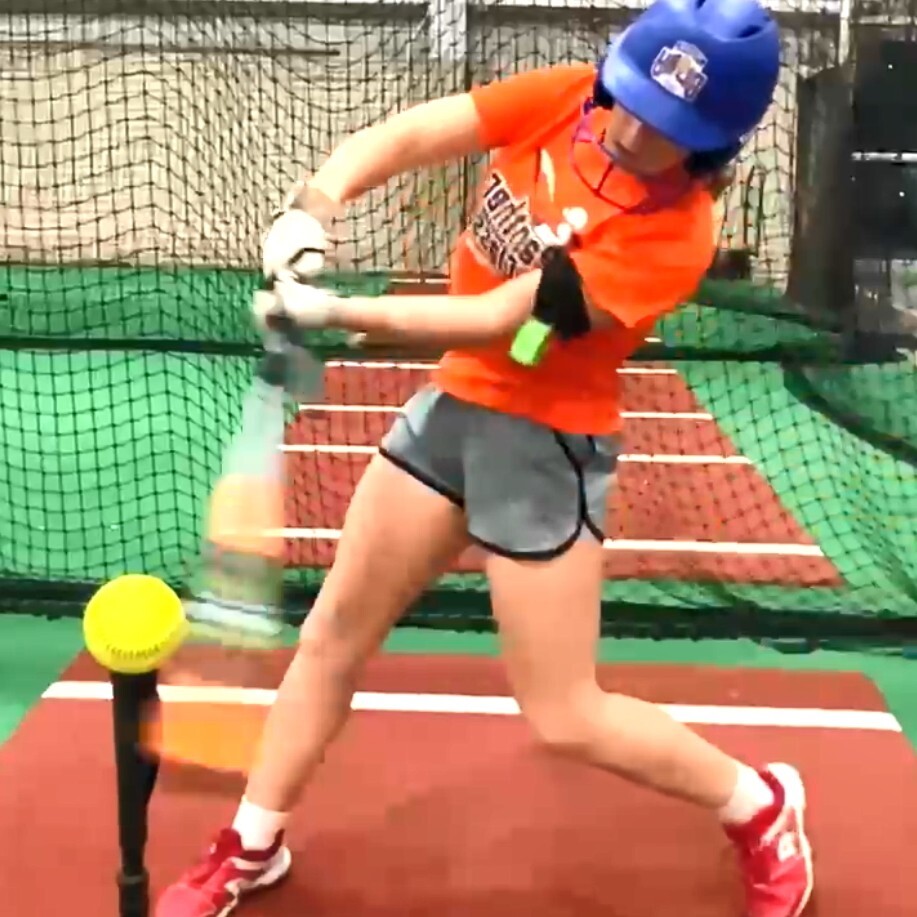 SWINGRAIL Baseball & Softball Swing Trainer - Batting Hitting Aid by SWINGRAIL