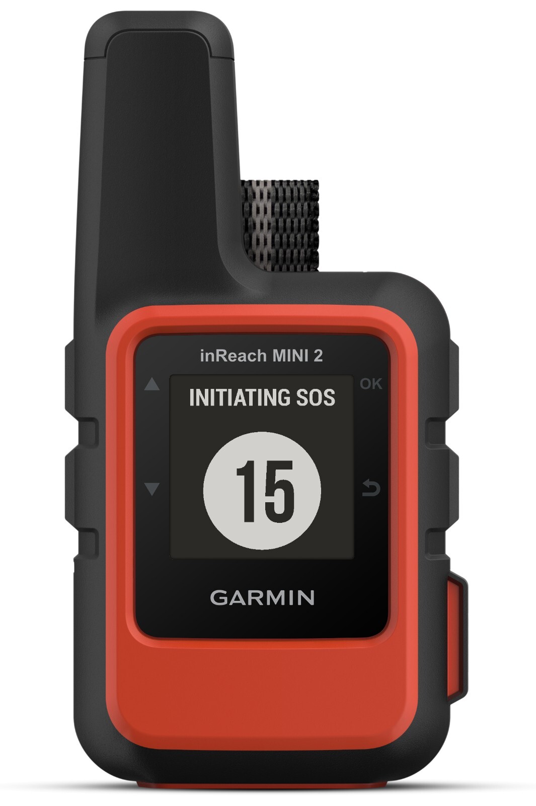 Garmin inReach Mini 2 Compact GPS Satellite Communicator 010-02602-00, Flame Red