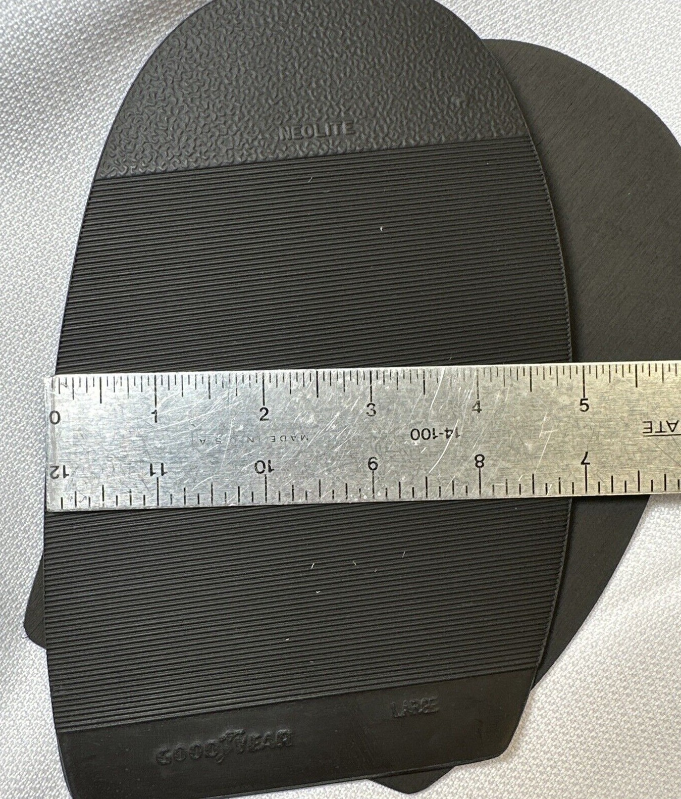 GoodYear Rubber Protective Half Soles Taps - Shoe Repair 2 Pairs