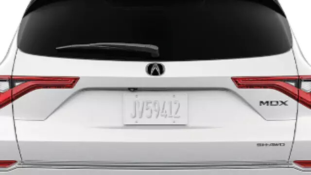 Genuine Acura Rear Emblem Kit (MDX) & (A) Gloss Black Paint (08F20-TYA-200E)
