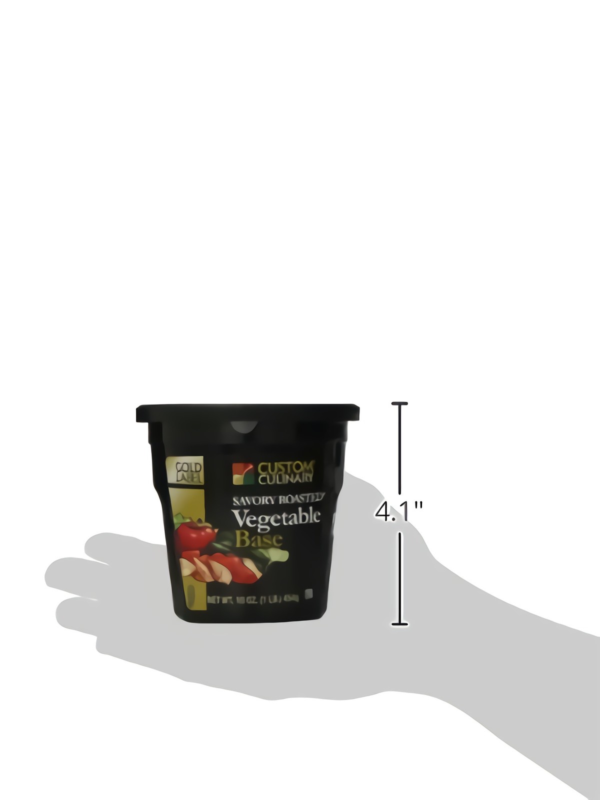 Custom Culinary Gold Label Base Savory, Roasted Vegetable, 1 Pound