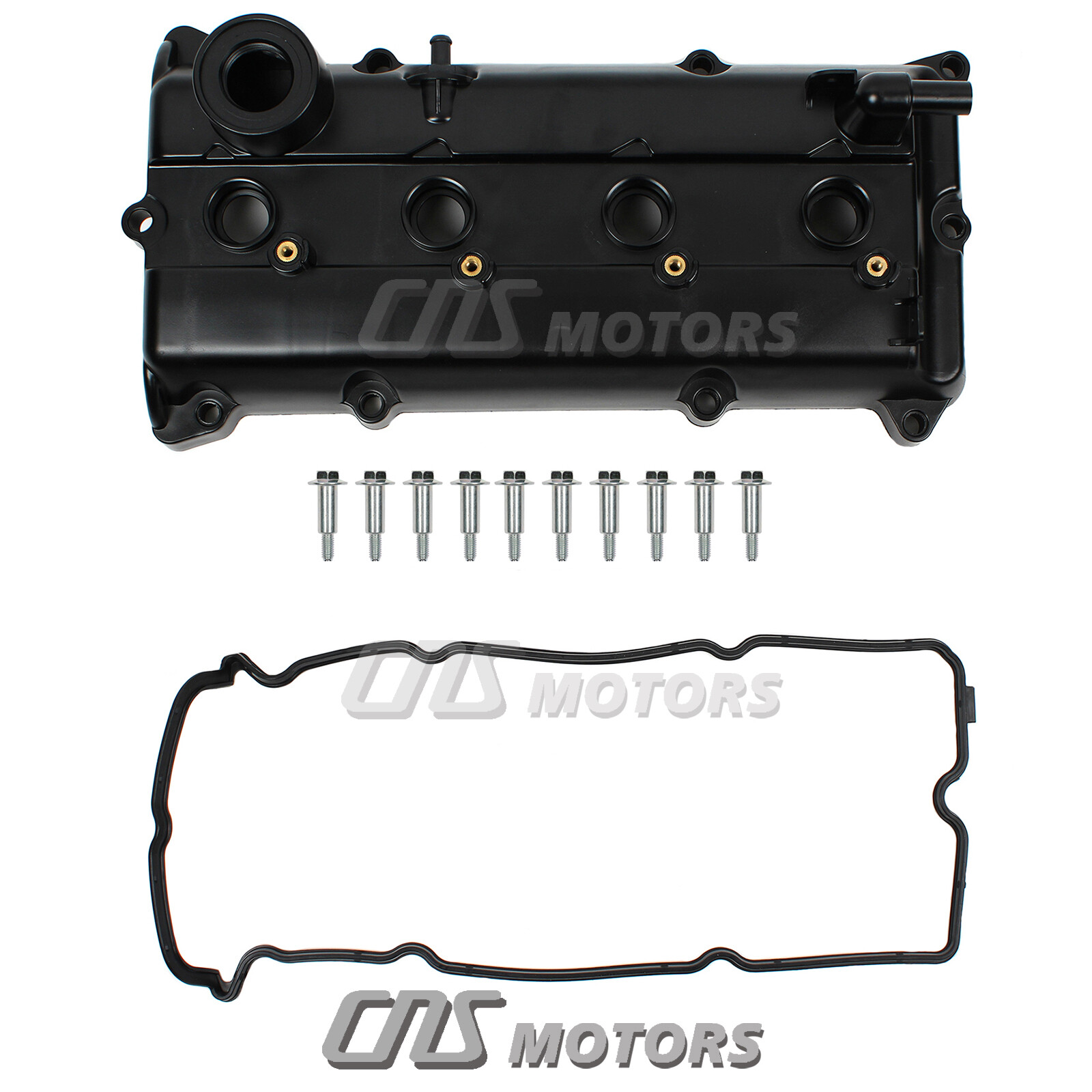 Valve Cover & Gasket & Bolts Cap for 02-06 Nissan Altima Sentra SE-R 2.5L QR25DE