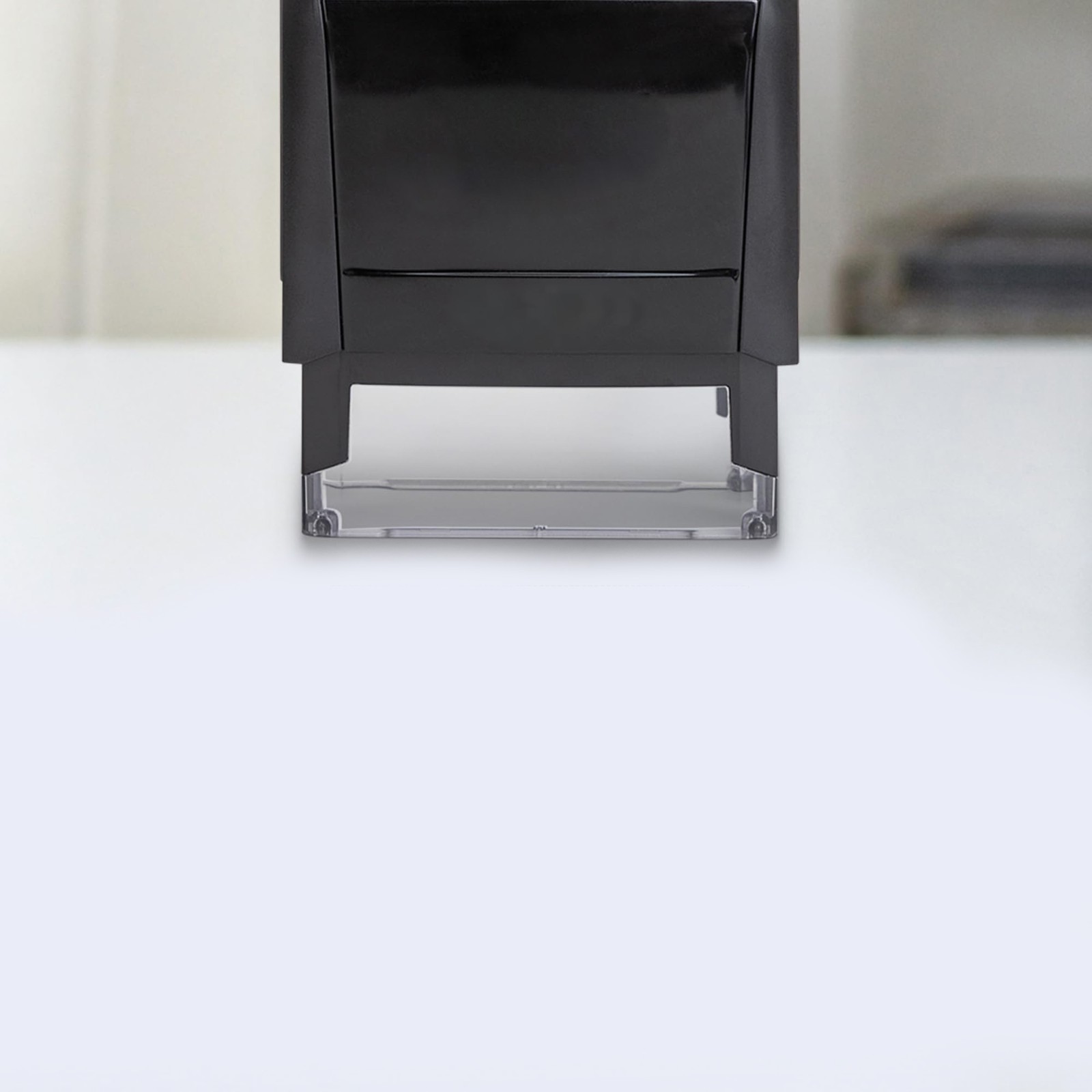 Accounting Paid Rubber Stamp, Self Inking Work Office Stamper, Black