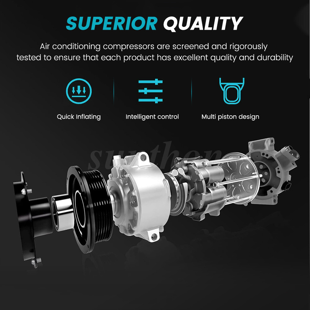 For 2013 2014 2015 2016 2017 2018 Nissan Altima 2.5L AC A/C Compressor W/ Clutch