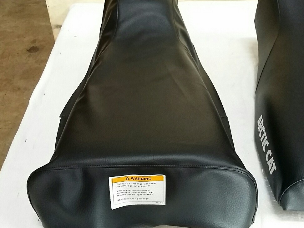 ARCTIC CAT 250 300 400 454 500 2X4 4X4 1996-2005 MODEL SEAT COVER BLACK (P10)