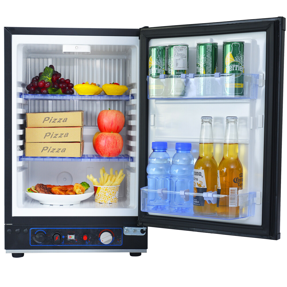 Propane Fridge Gas Refrigerator Car 12V/110V/LPG Motorhome Campervan RV Fridge