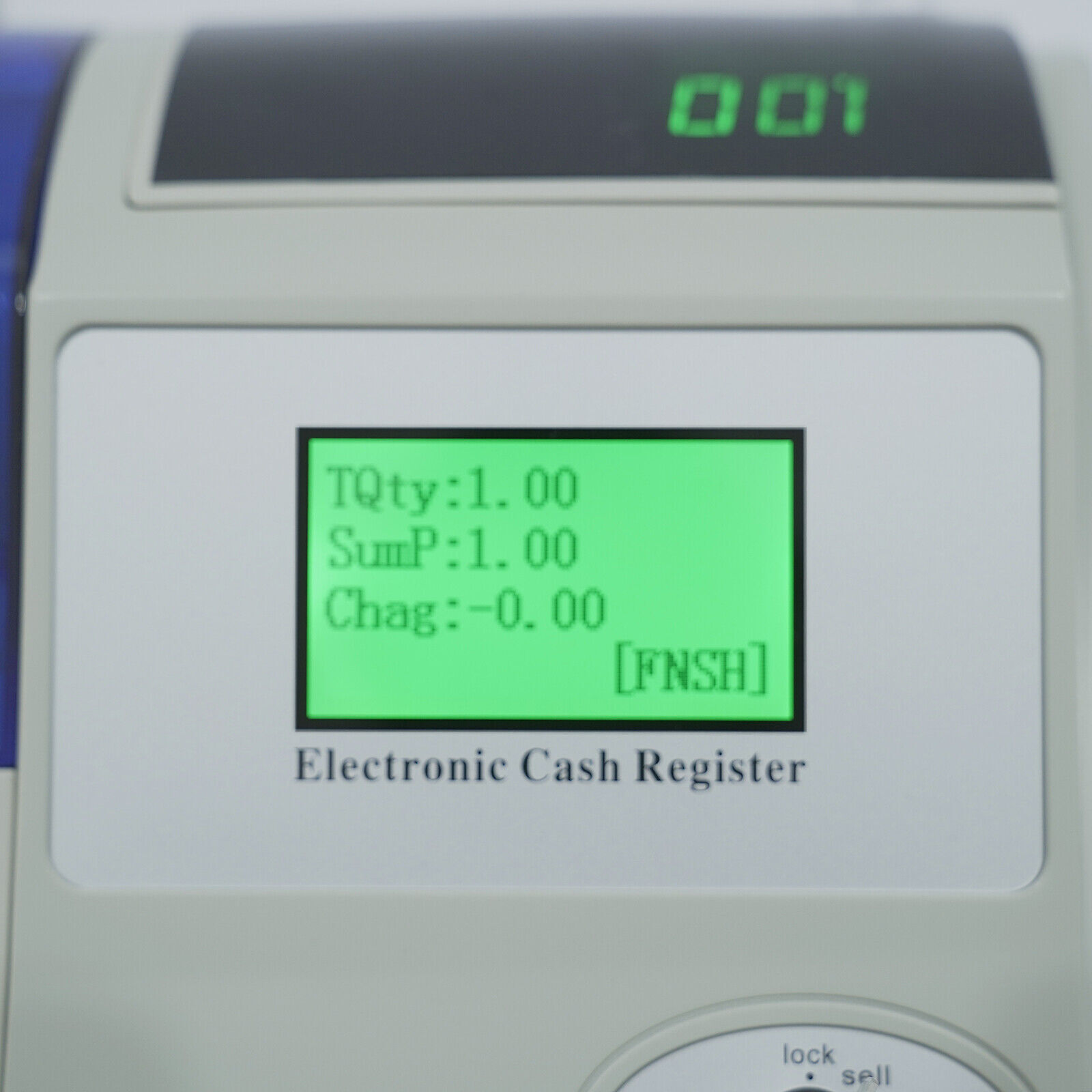 NEW Electronic Cash Register 48 Keys Cash Management System with Thermal Printer