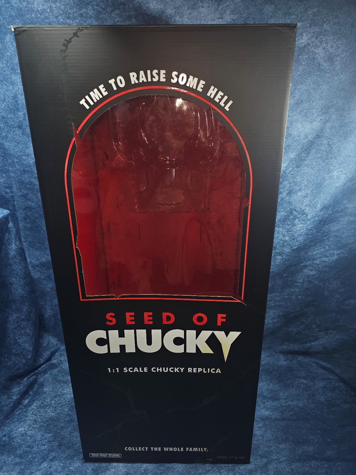 Trick or Treat Studios Seed Of Chucky Doll 1:1 Scale Replica empty Box only
