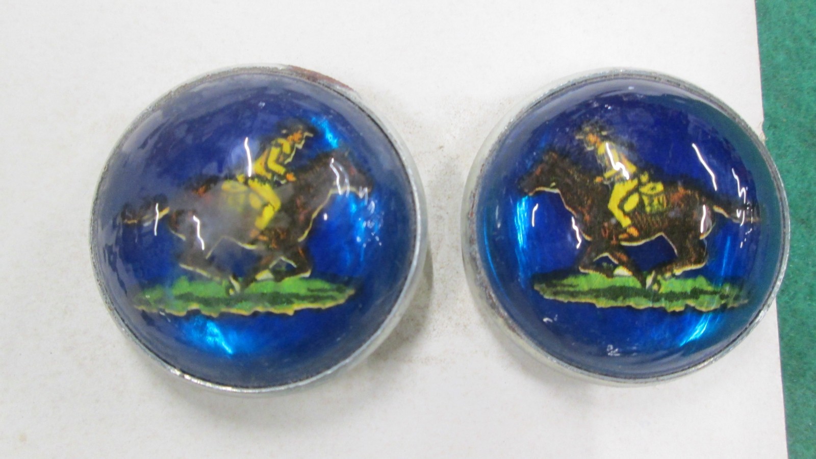 6 Sets H.A. Chapman Bridel Rossettes On Display Card Estate Find