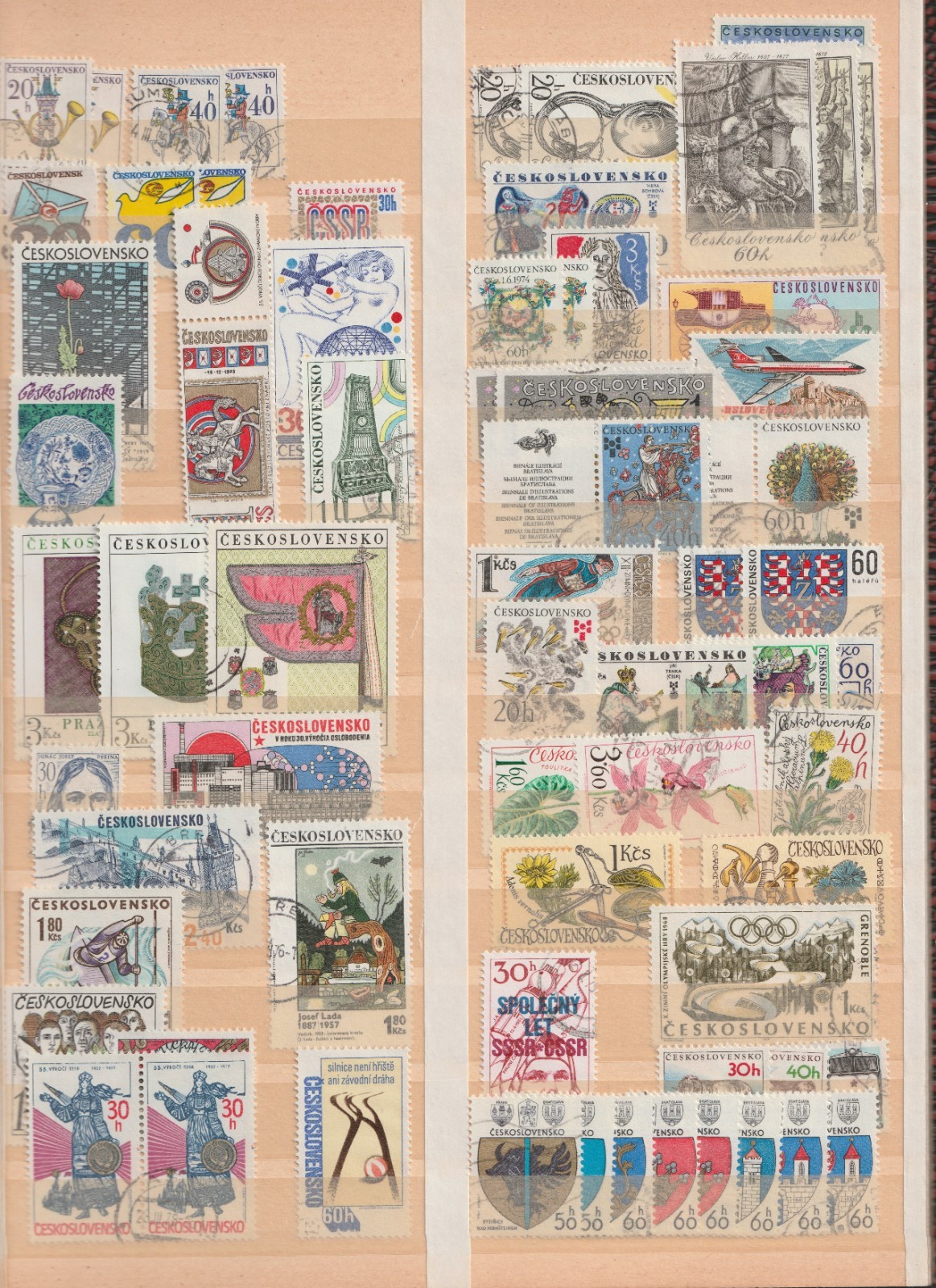 Old Czechoslovakia Stamps Mint/used Real scan.Read the description.