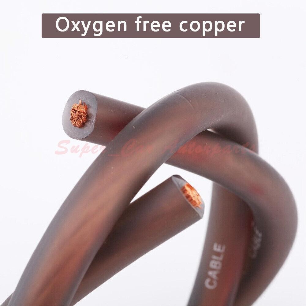 4 Gauge Car Audio Cable Kit Amplifier Install Amp RCA Subwoofer Sub Wiring 2300W