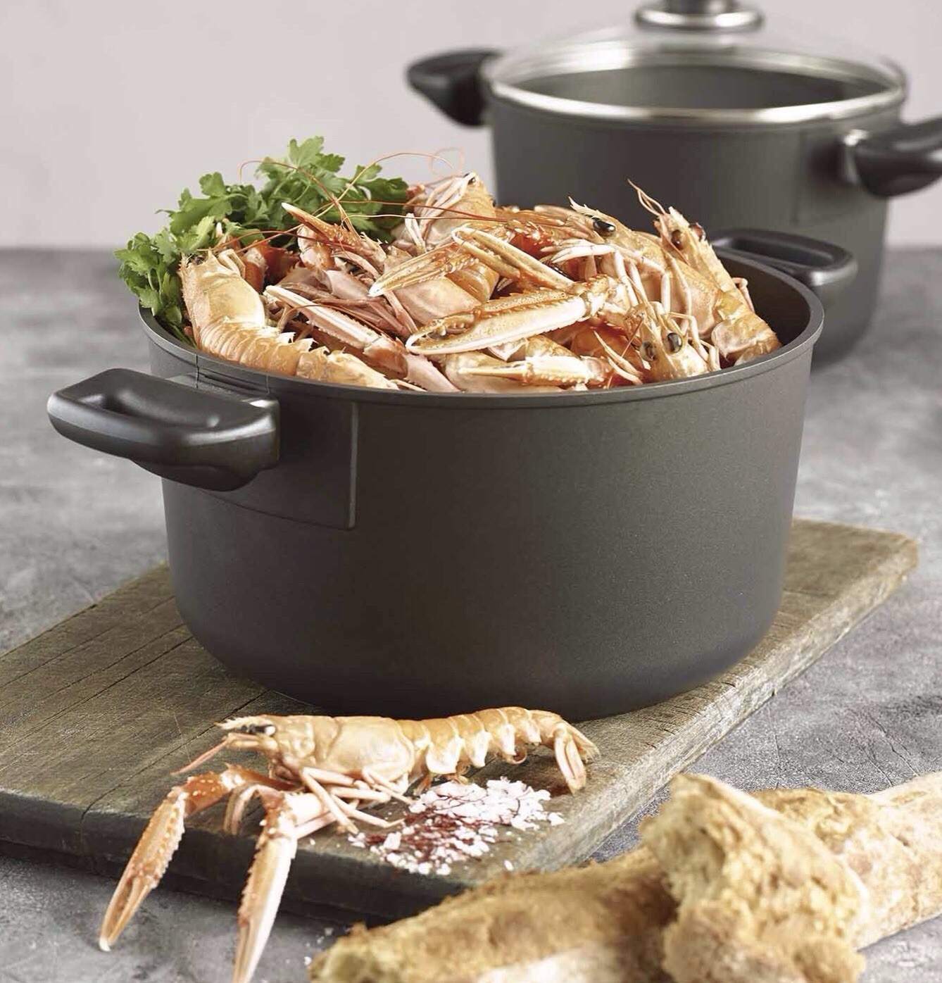 Scanpan Classic Nonstick Covered Dutch Oven Stockpot, 5.25 Quart Made In Denmark