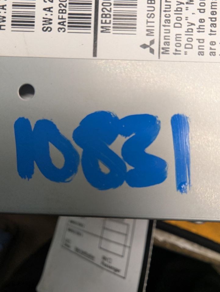 Audio Equipment Radio 156 Type GLA250 Radio Fits 15 MERCEDES GLA-CLASS 807438