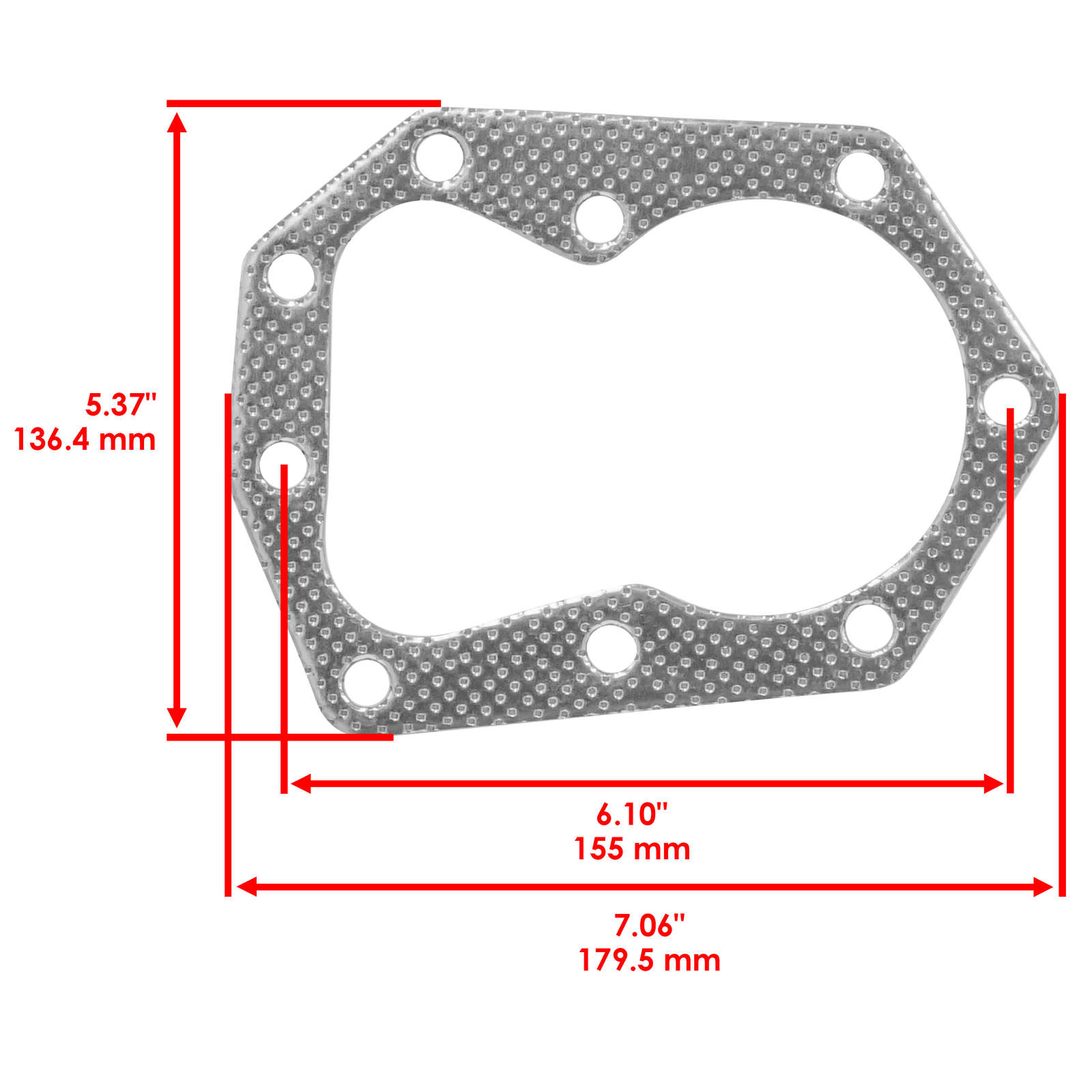Cylinder Head Gasket For Kohler K241 K301 K321 M10 M12 M14 / 47 041 15-S