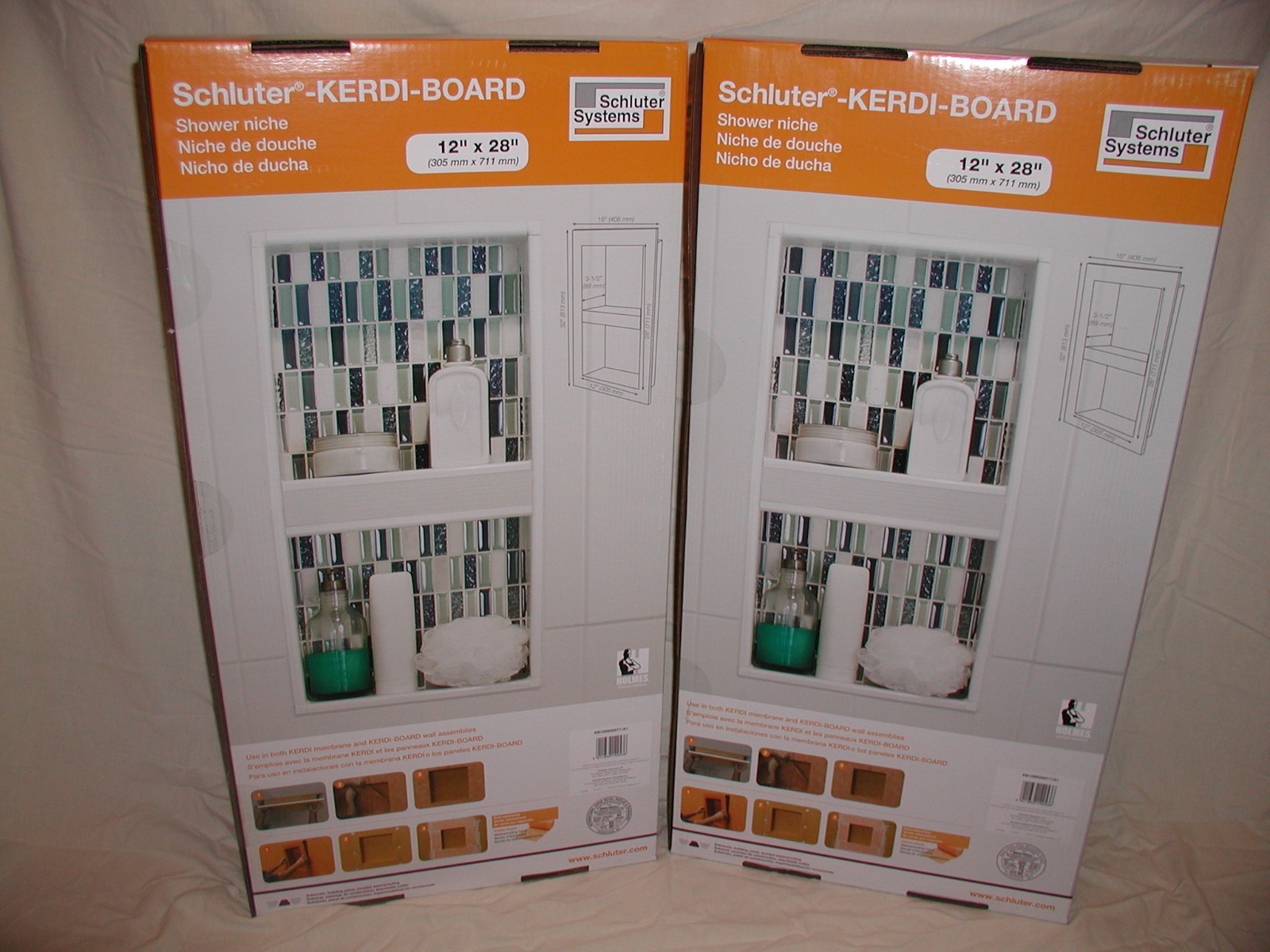 Schluter Kerdi Shower Niche ~ 4 Sizes... You Pick the Size You Want! ~