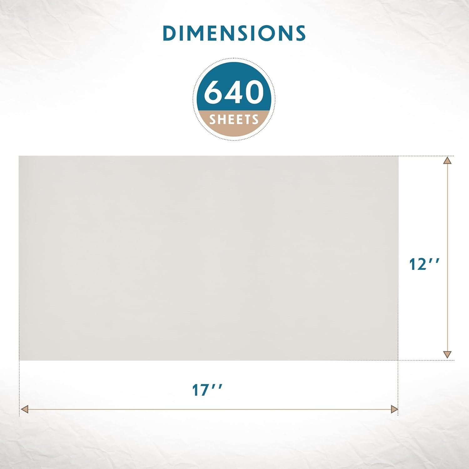 White Bulk Packing Paper Sheets for Moving& Protecting | 640 sheets | 12x17