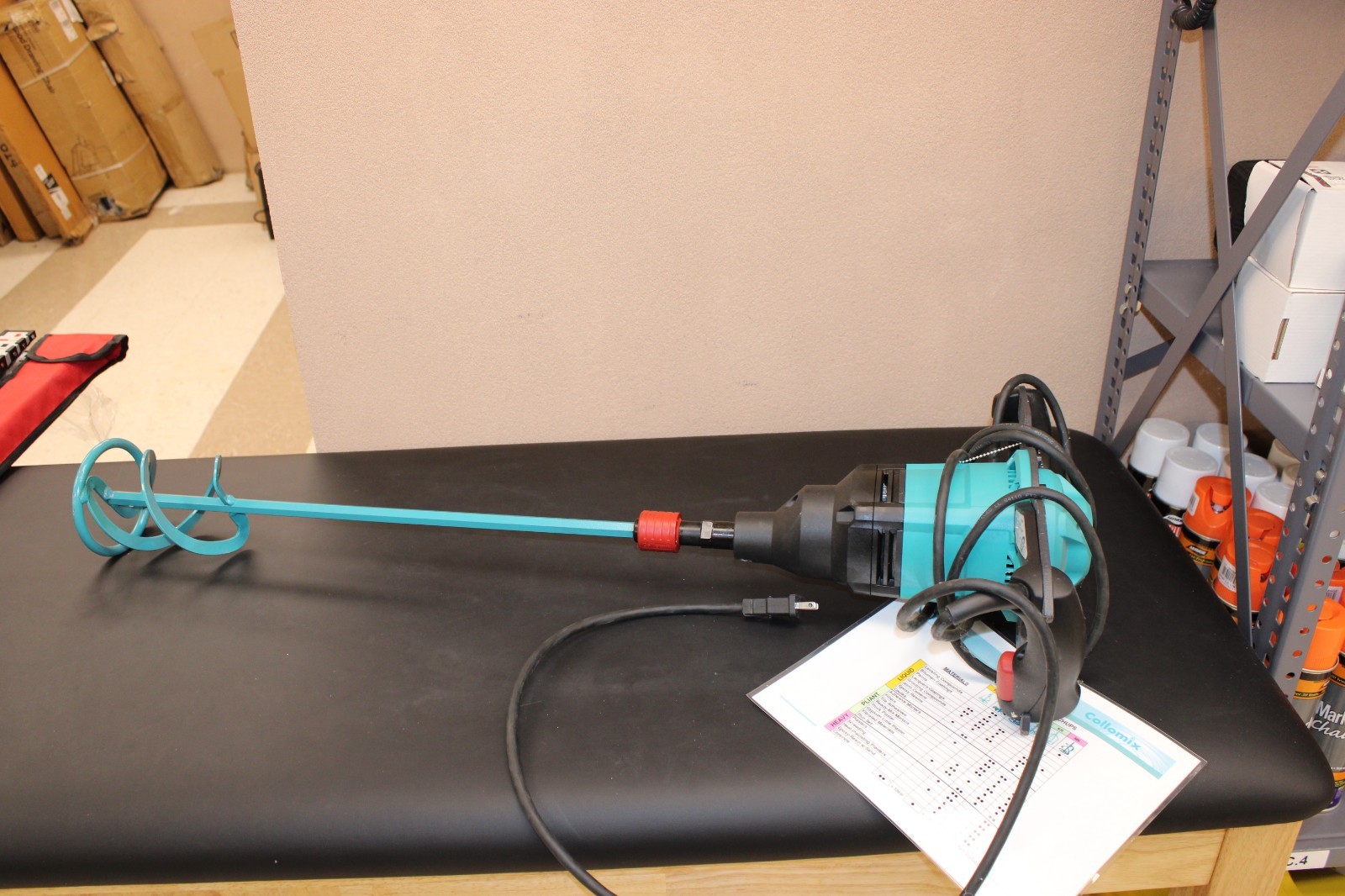 Collomix Xo-1 Power Paddle Mixer Hand Held - new