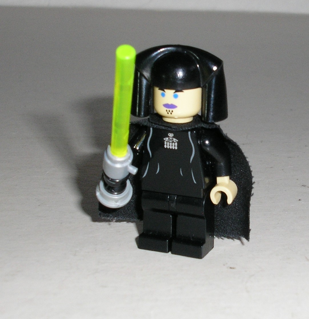 Lego Star Wars LUMINARA UNDULI w/ Light-up Lightsaber Minifigure 7260 (Works!)
