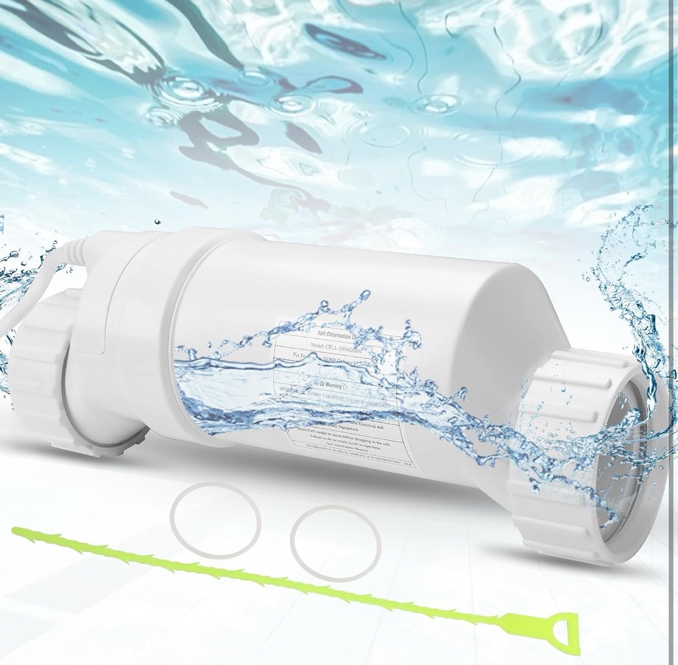 Salt Water Pool Chlorinator System for Hayward T-Cell-5 for Pools (MSRP $250)