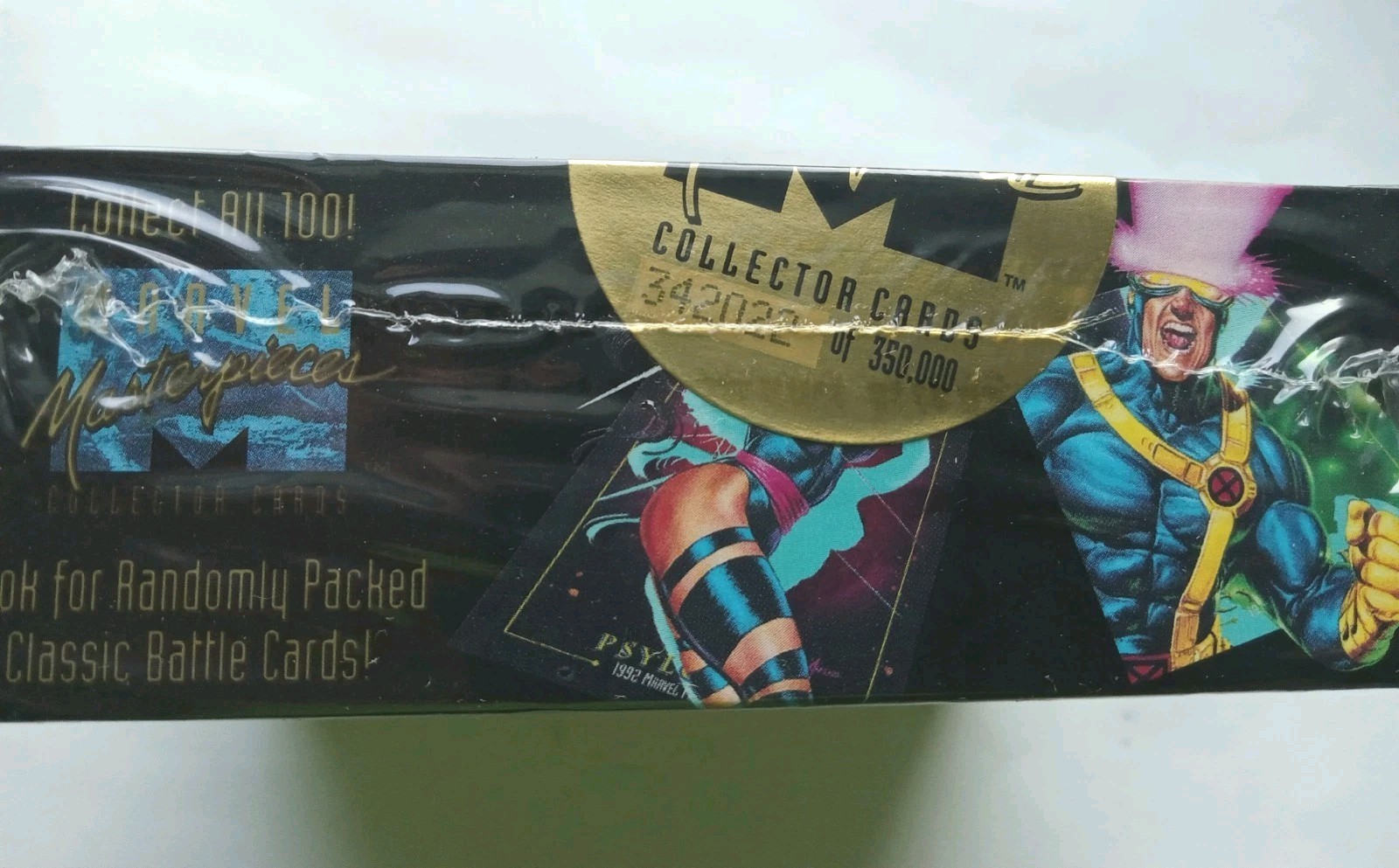1992 SkyBox Marvel Masterpieces, Unopened Pack