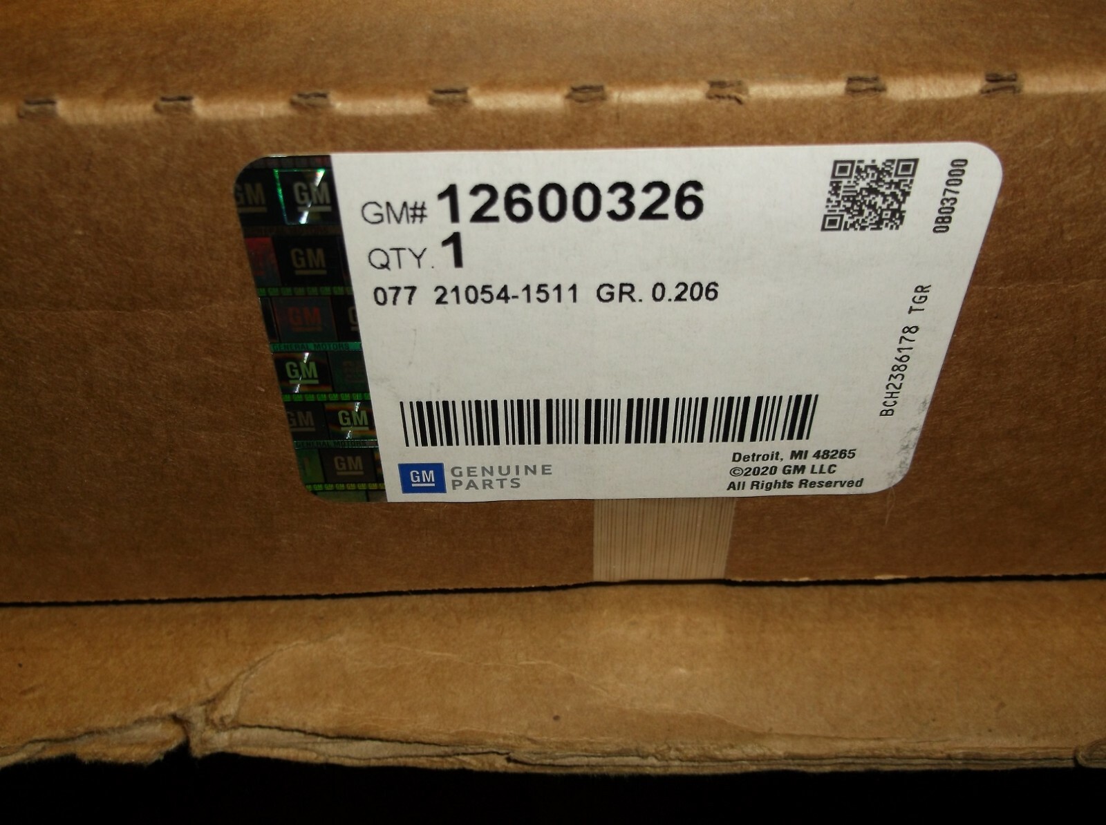 Genuine GM Timing Cover LSA LS2 LS3 NON VVT~12600326~4.8L 5.3L 6.0L 6.2L~G8~GTO~