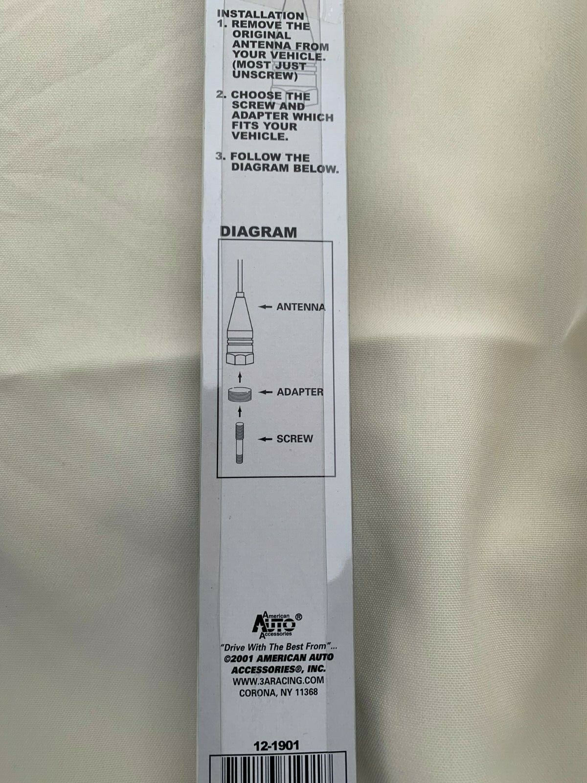 Billet Antenna 19" Fluted Oval