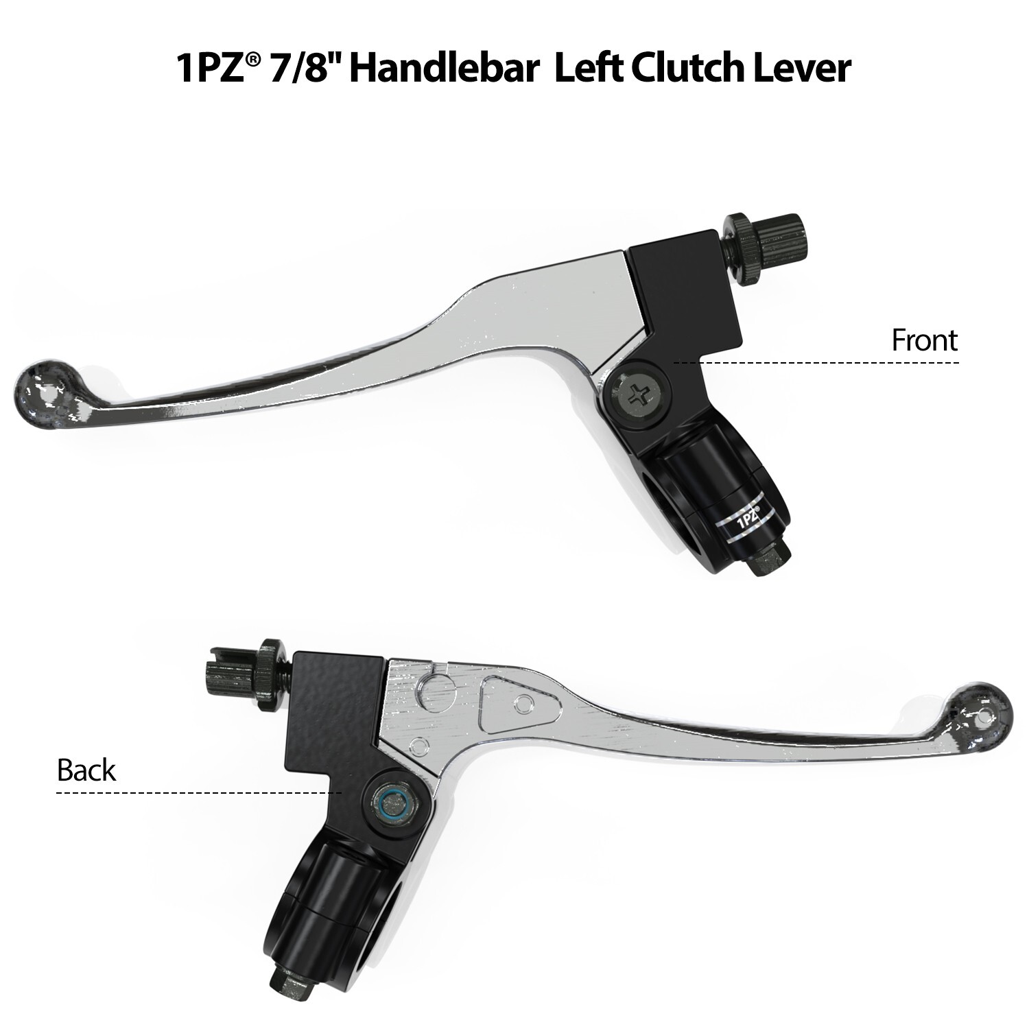 7/8" Left Brake Clutch Lever for MB165 MB200 Coleman CT200U Trail 200 Mini Bike