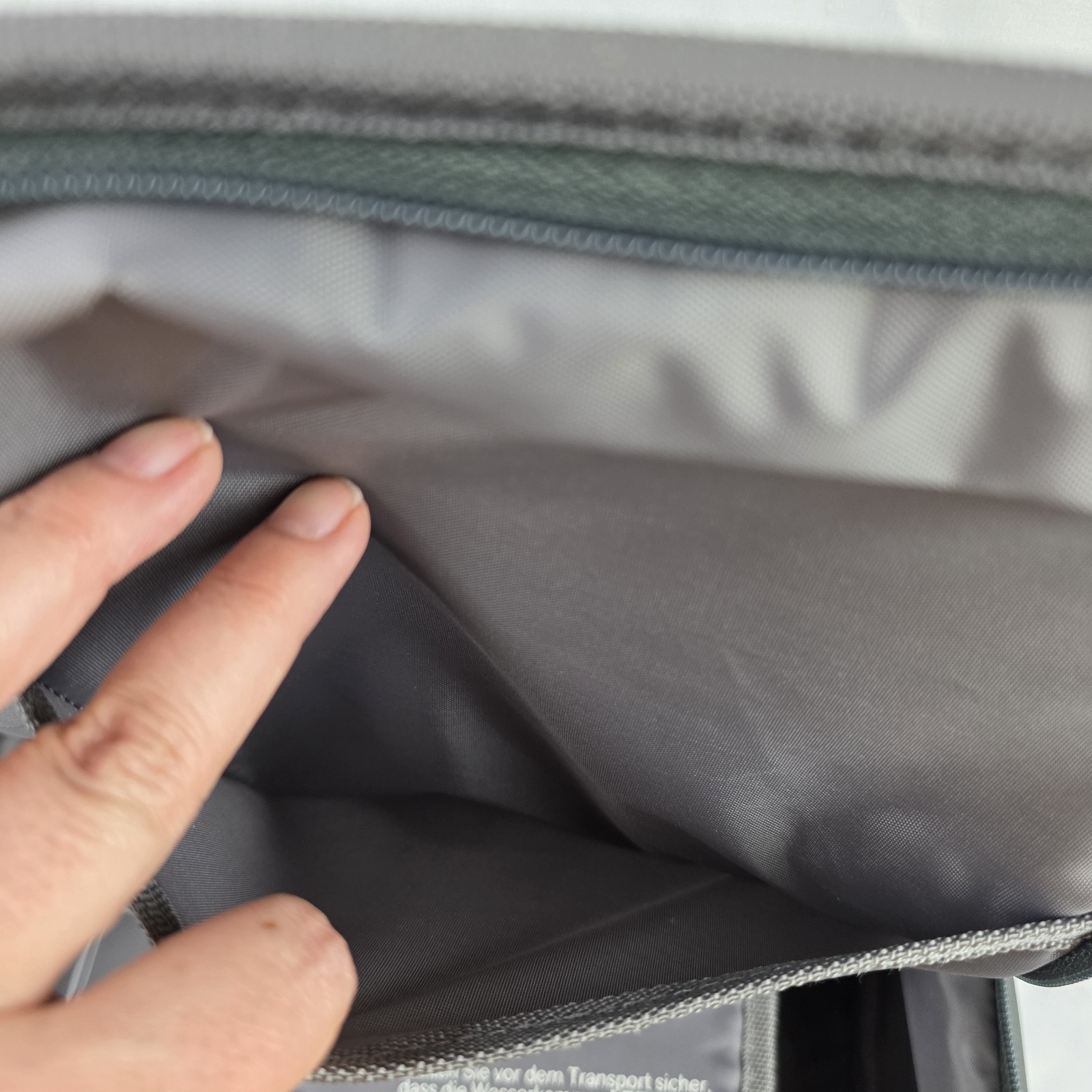 CPAP Travel Carrying Case Bag AirSense 10 AirCurve 10 Gray ResMed