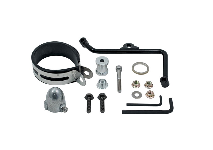 HONDA 125 MONKEY PERFORMANCE EXHAUST PIPE SYSTEM MATTE BLACK SILENCER tbw1461