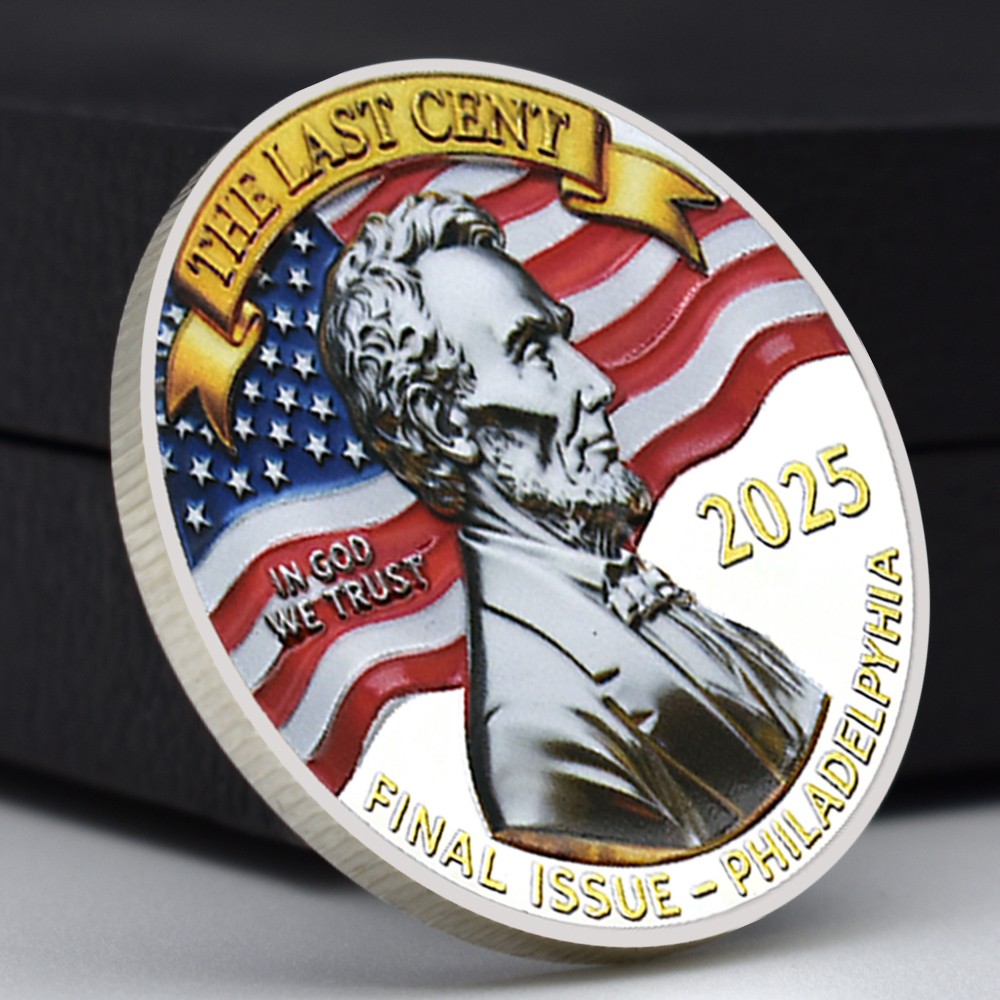 The Last U.S. One Cent Commemorative Coin - 2025 Final Penny Tribute Medal