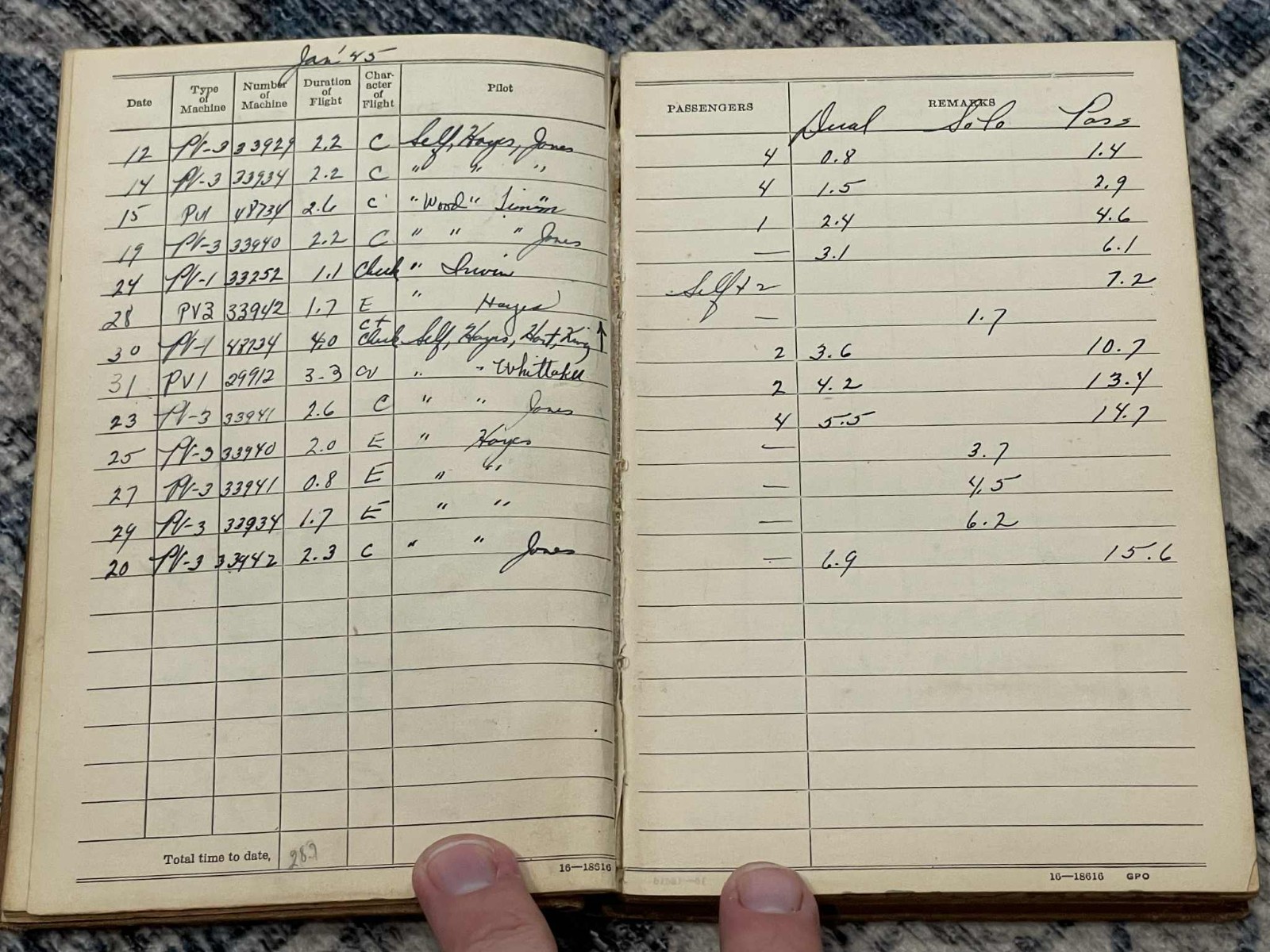 BIG GROUPING to a WW2 WWII USN US Navy Pilot - Donald R. Lacey Books & Documents