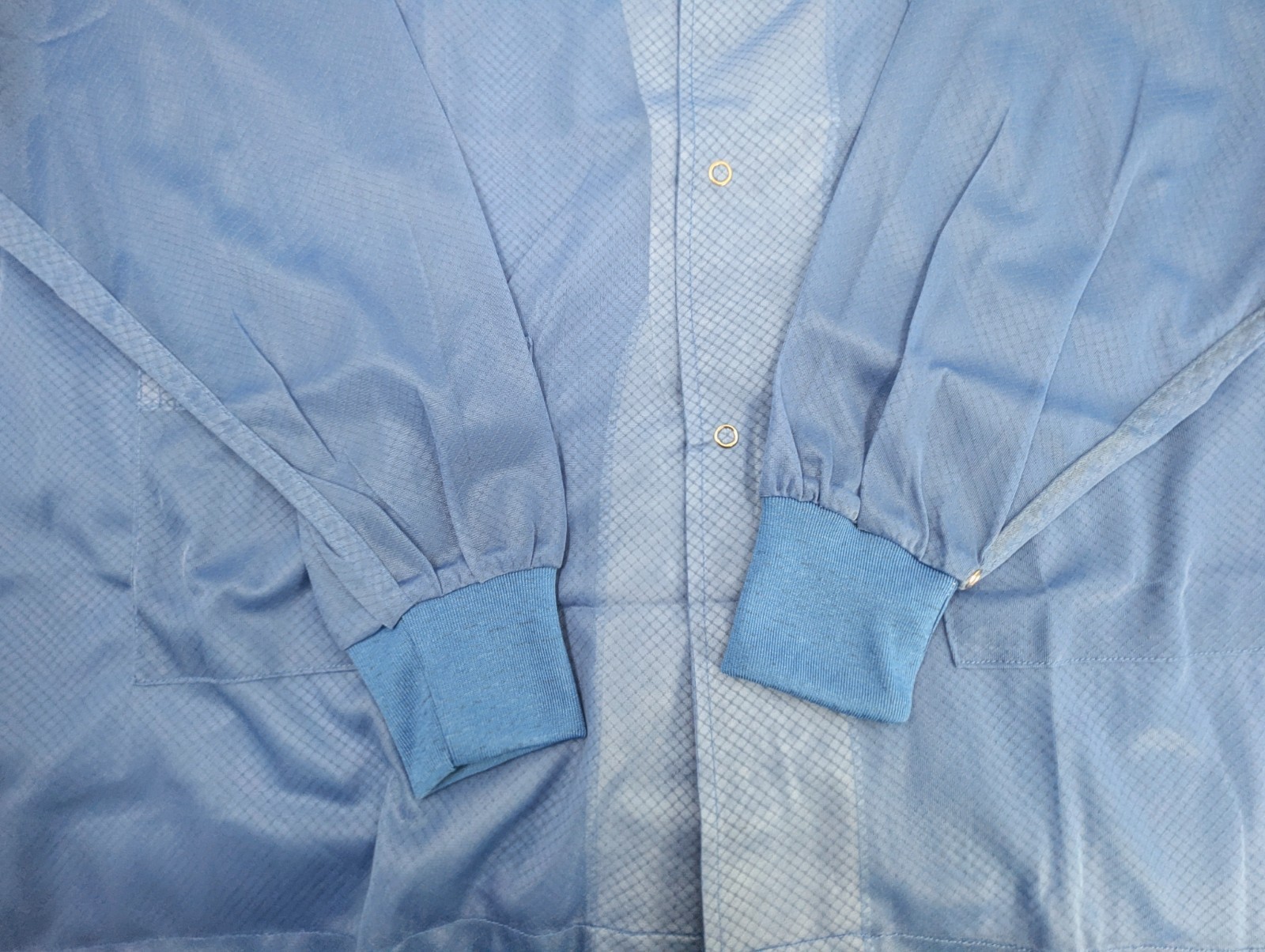 NOS! Transforming Tech ESD Jacket, Lightweight Poly-Carbon Blend 5XL Blue