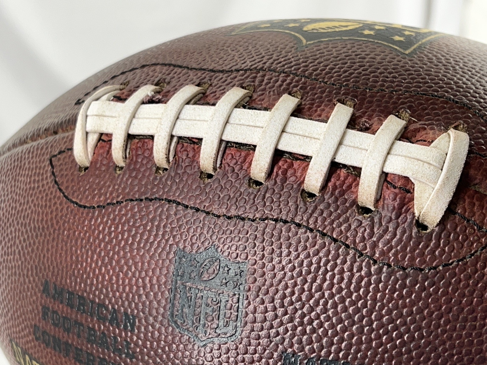 RAMS LOGO - NFL "The Duke" Wilson Football - Game Ball - Prepped & Conditioned