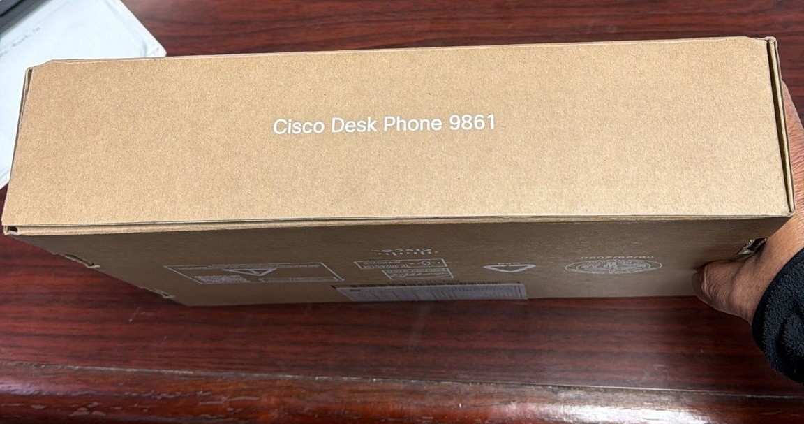 Cisco 9861 IP Phone DP-9861-L-K9 Secure VoIP Desk Phone - Brand - NEW