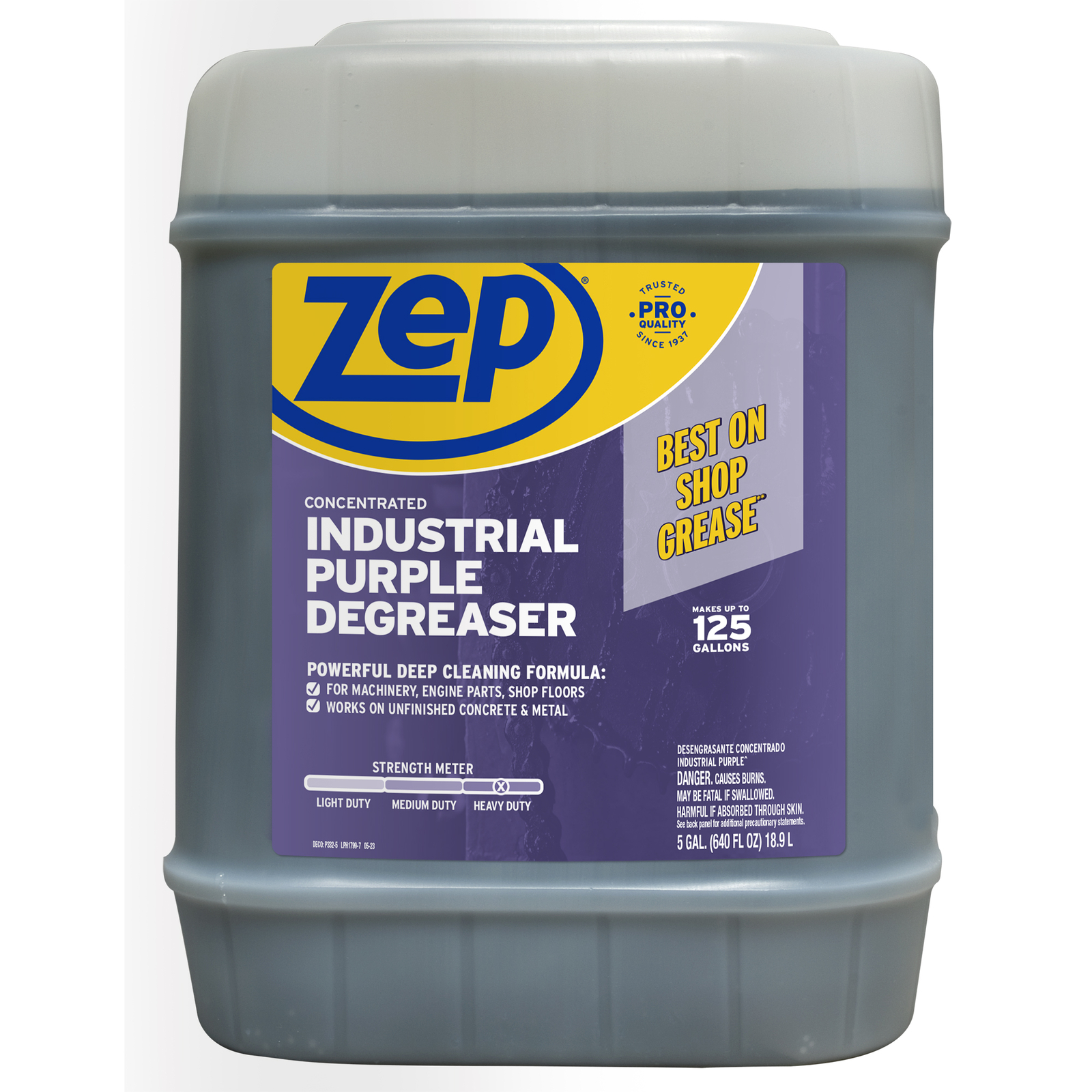 Zep Industrial Purple Solvent Degreaser - 5 Gallon (Case of 1) R45815