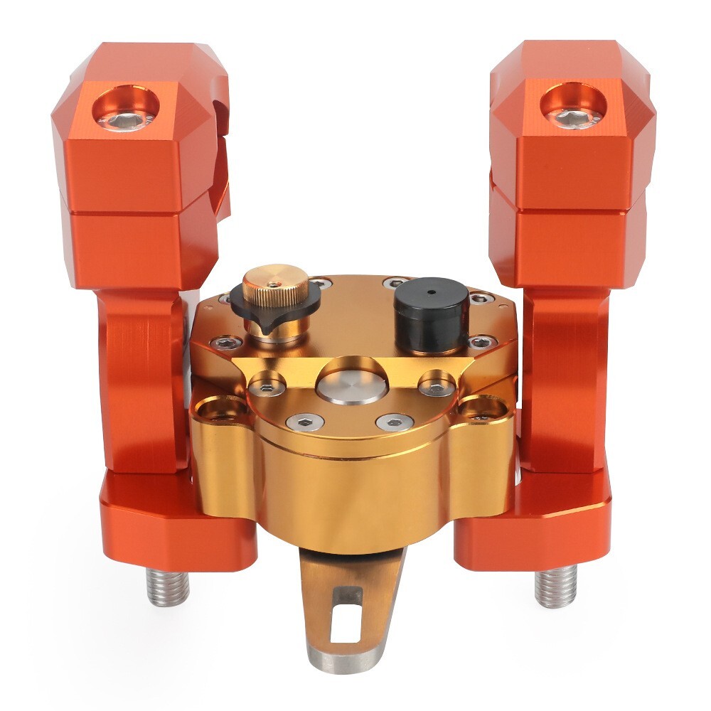 Steering Damper Stabilizer For 690Enduro/R/SMC R Bar Riser Clamp Mounting Kit