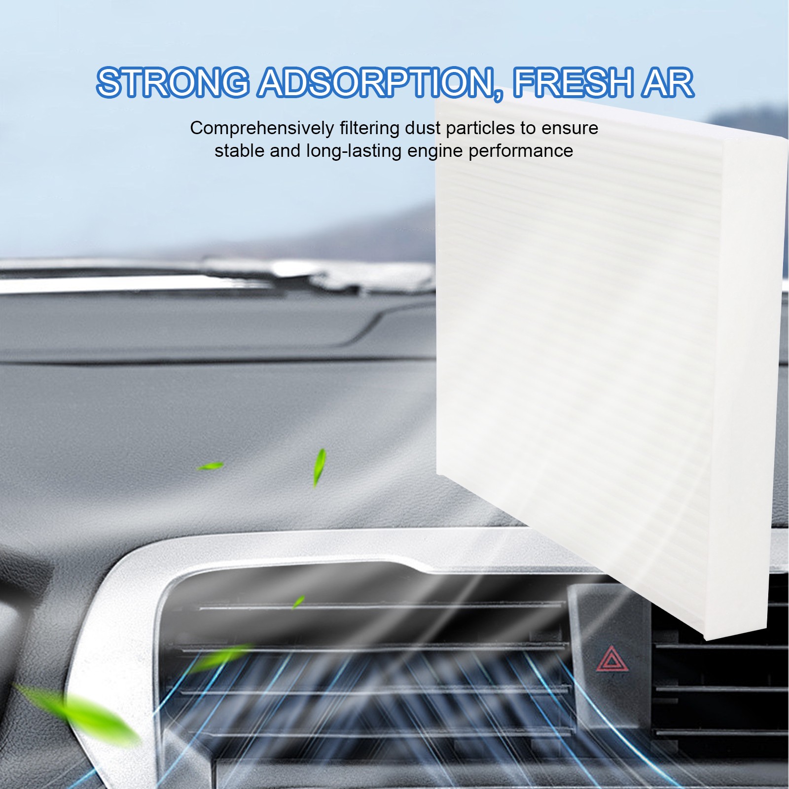 CA11206 AF5206 Engine+Cabin air filter For Kia Soul 2014 - 2019 1.6L 2.0L