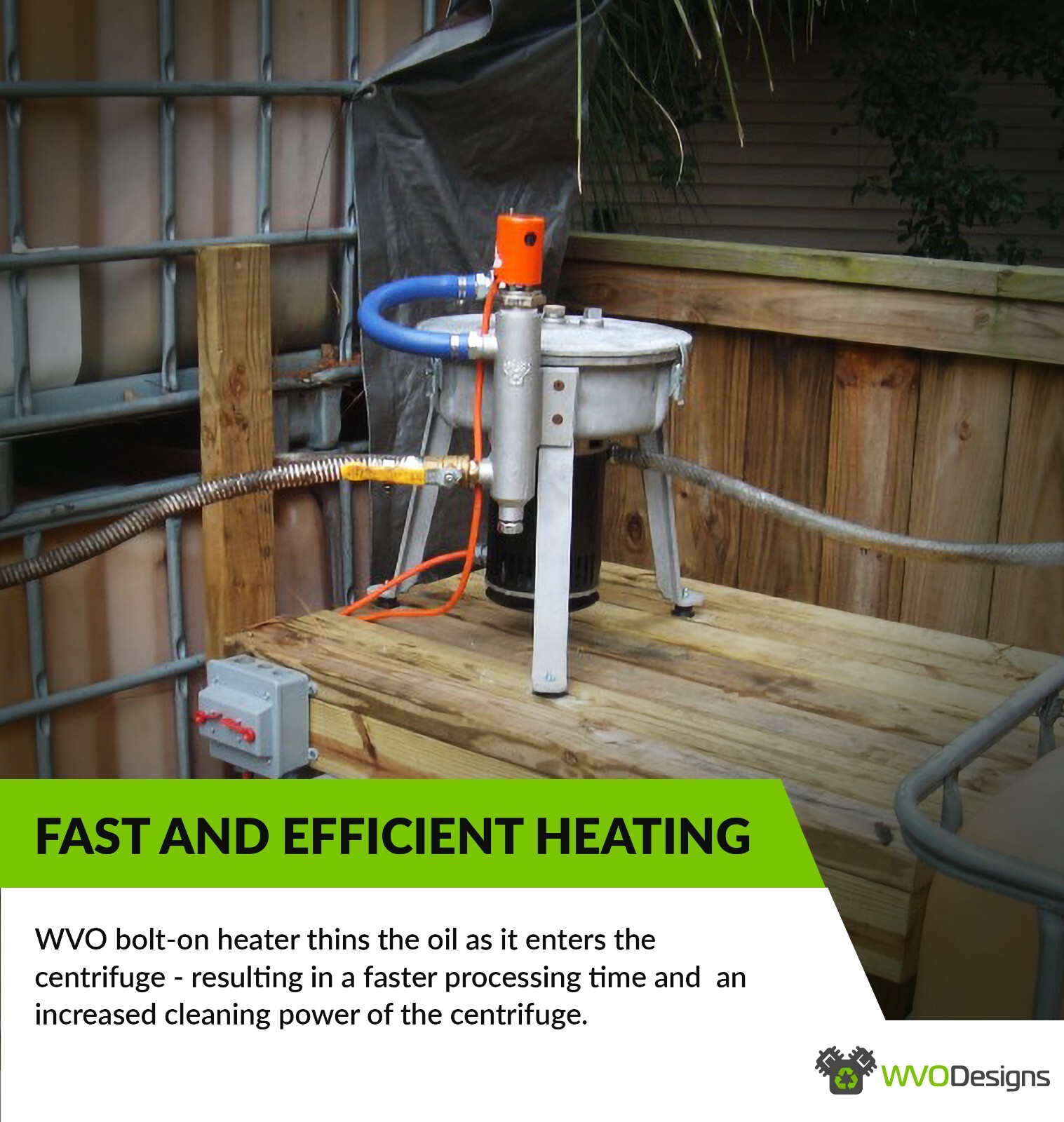 Centrifuge Bolt-On Heater 120V/240V